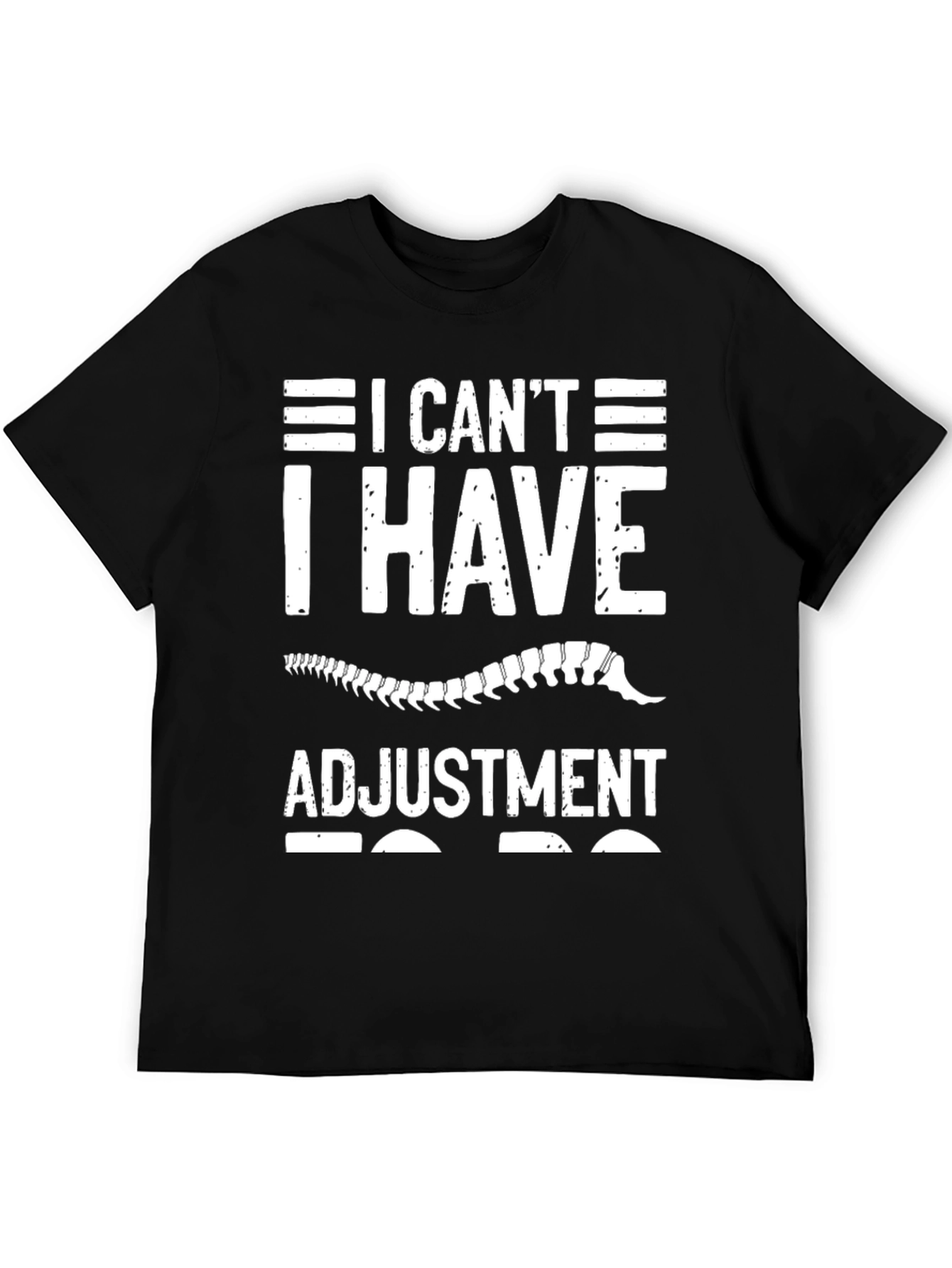 Chiropractor Adjustment T-Shirt Funny Spine Doctor Gift