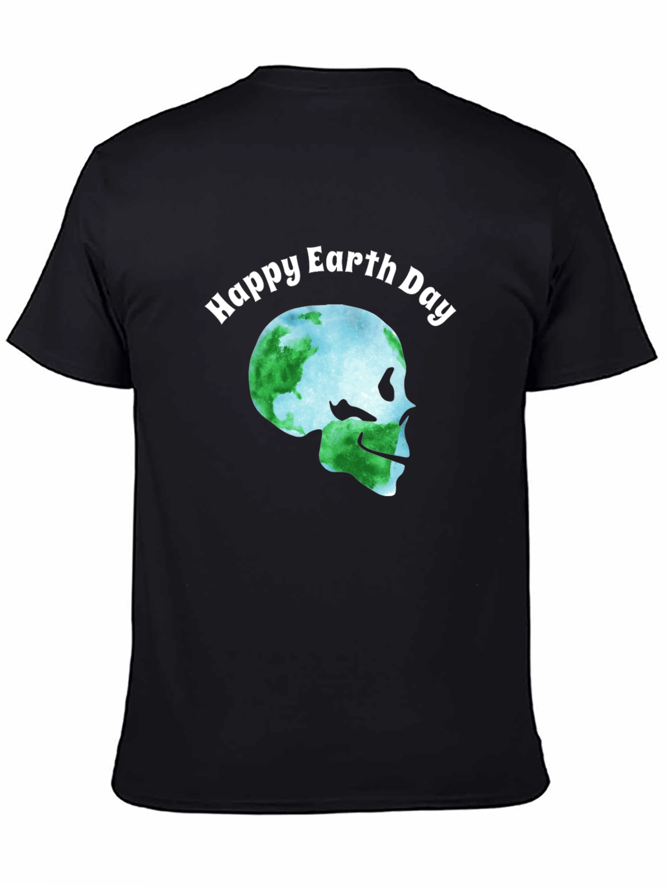 Happy Earth Day Skull T-Shirt