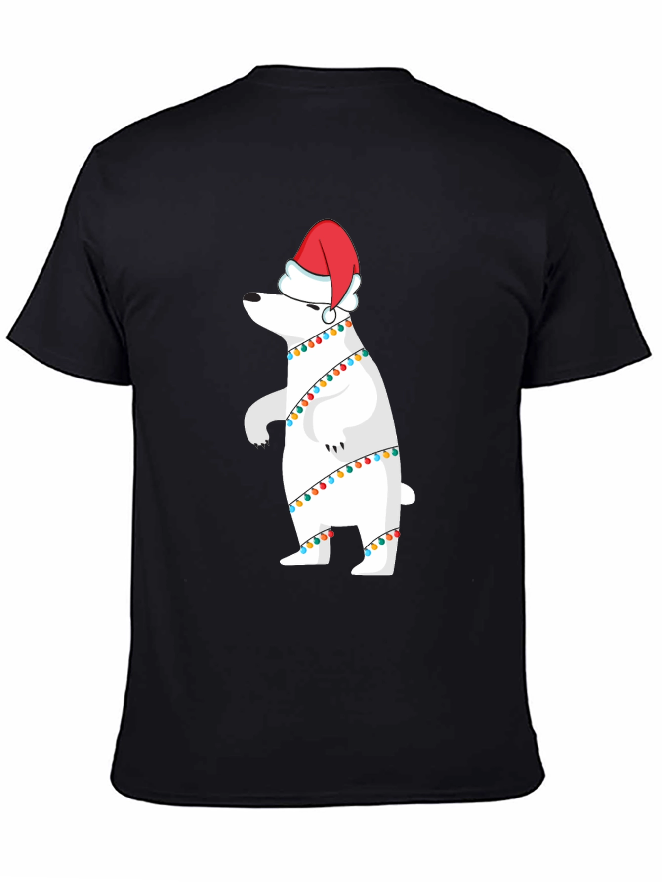 Festive Polar Bear Christmas T-Shirt