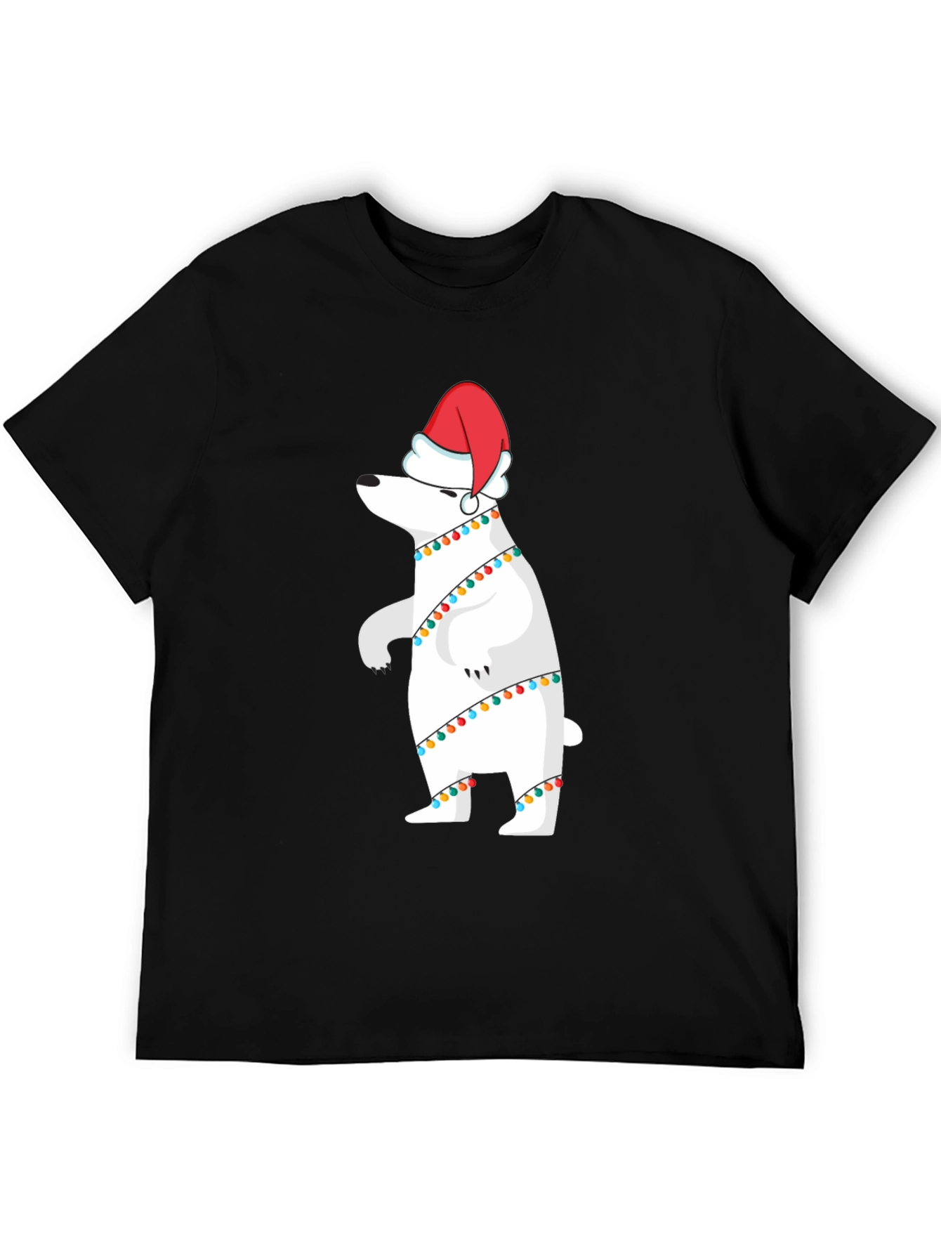 Festive Polar Bear Christmas T-Shirt