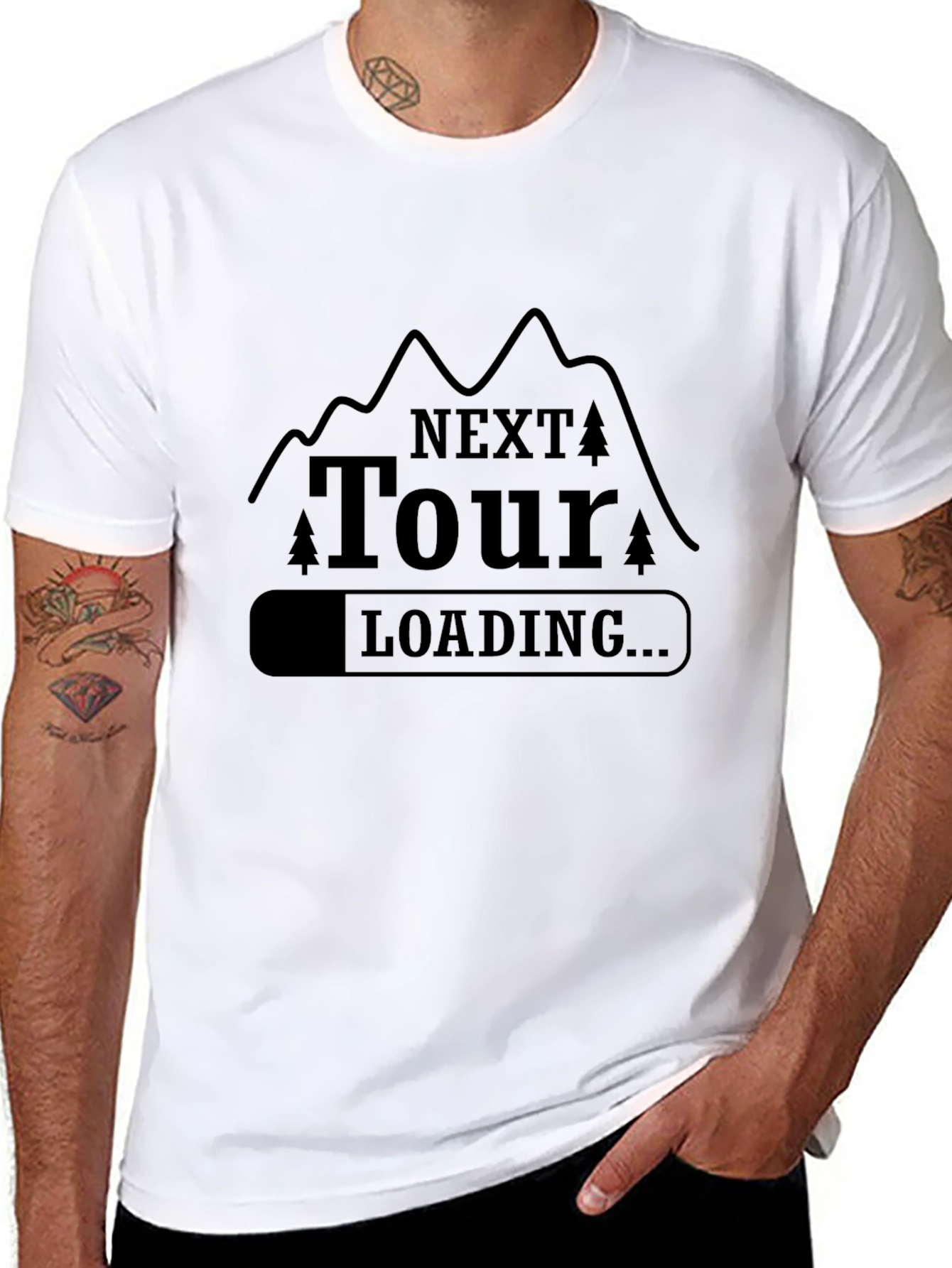 Next Tour Loading T-Shirt - Adventure Awaits!