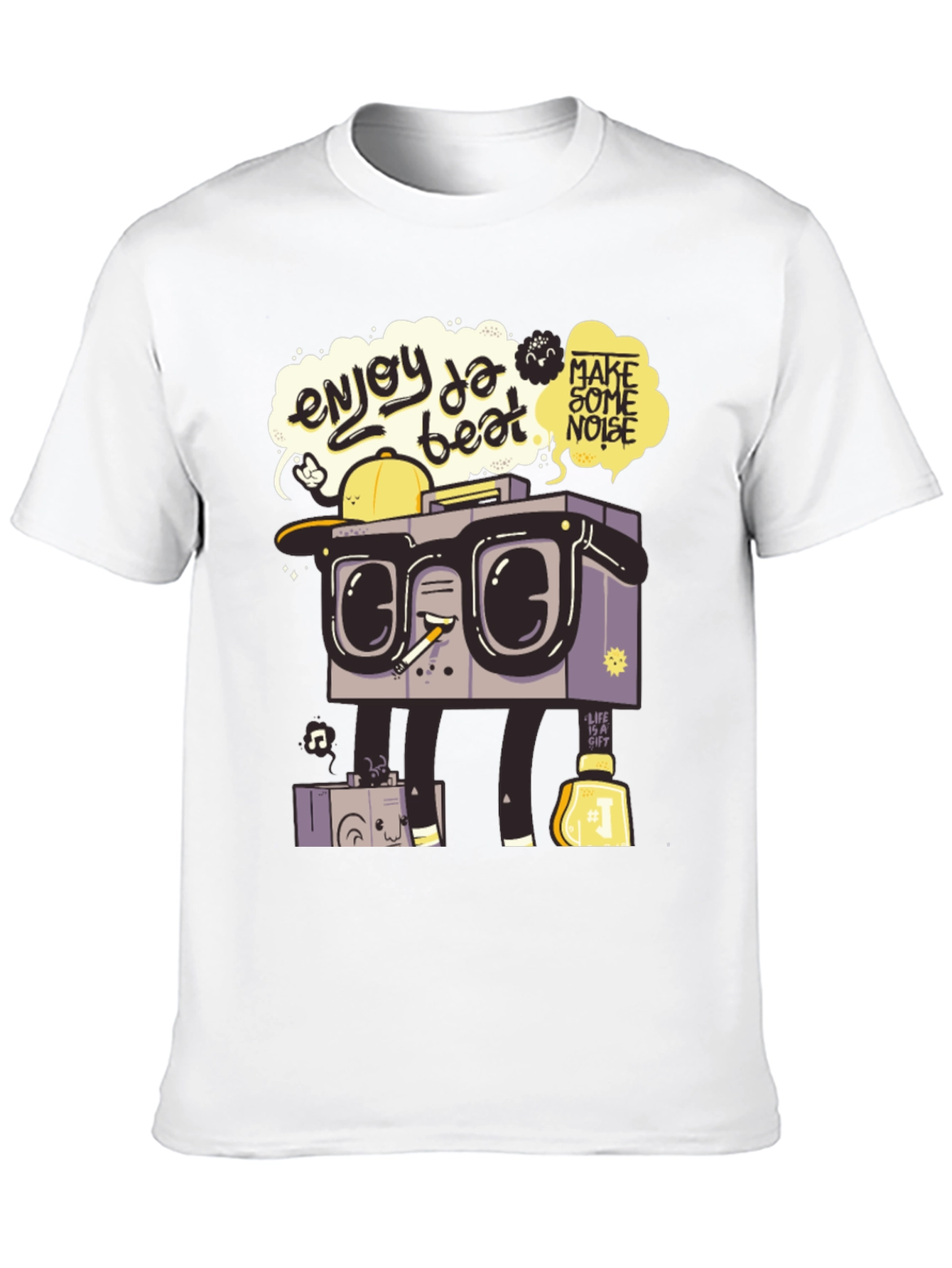 Enjoy Da Beat Graphic T-Shirt