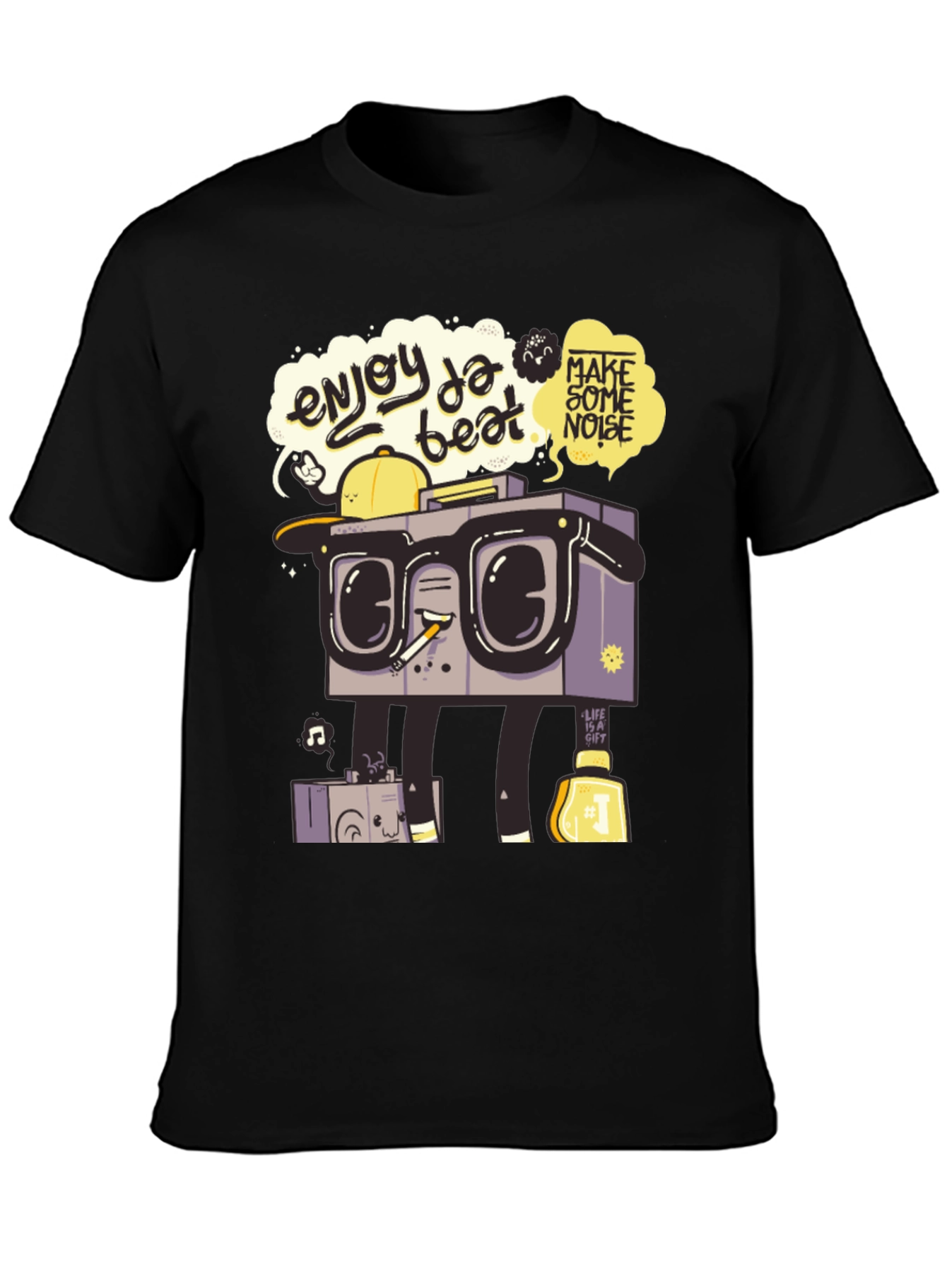 Enjoy Da Beat Graphic T-Shirt