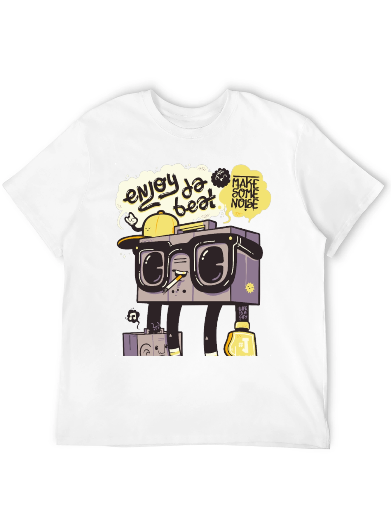 Enjoy Da Beat Graphic T-Shirt