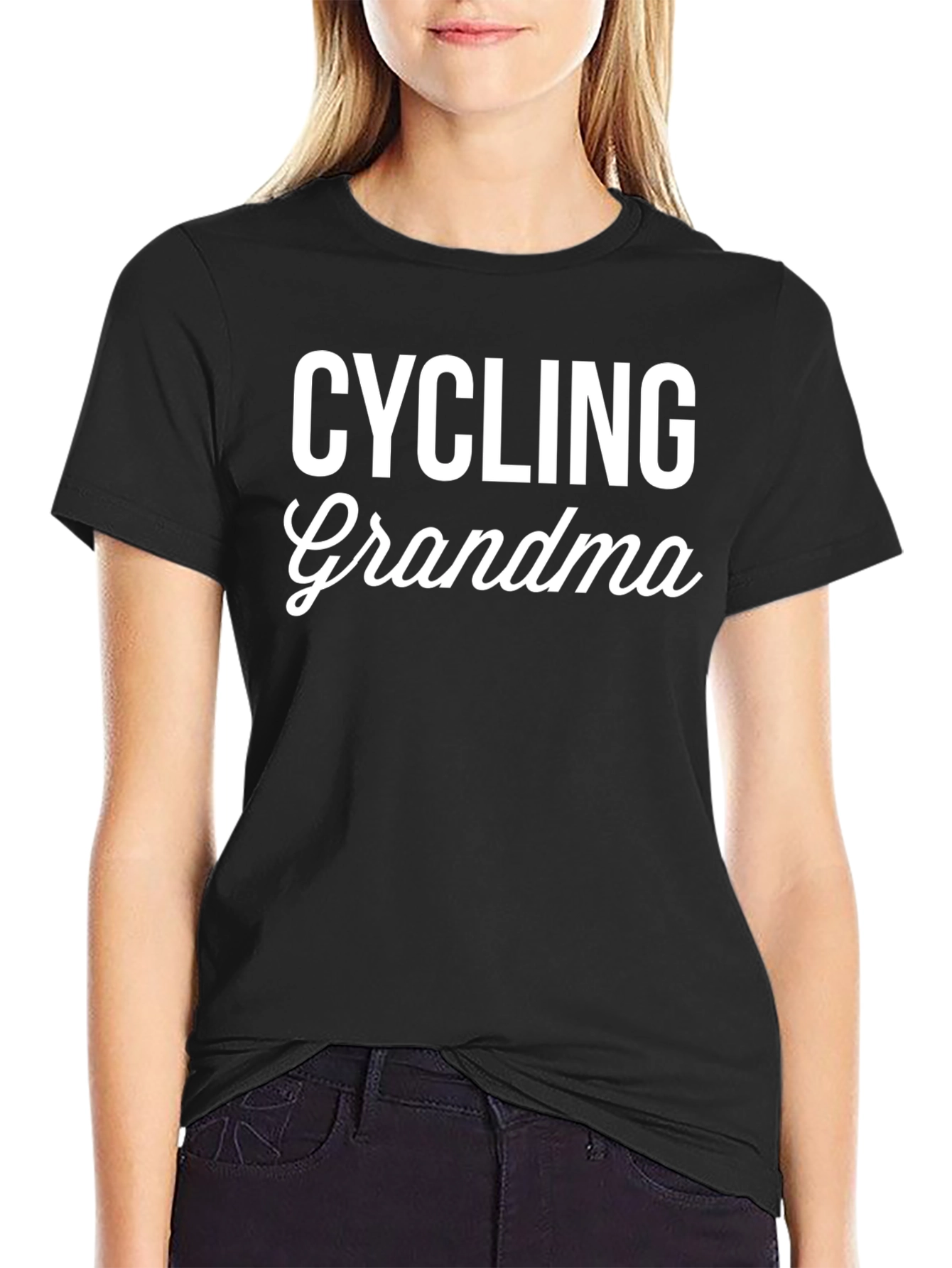 Cycling Grandma T-Shirt - Perfect Gift