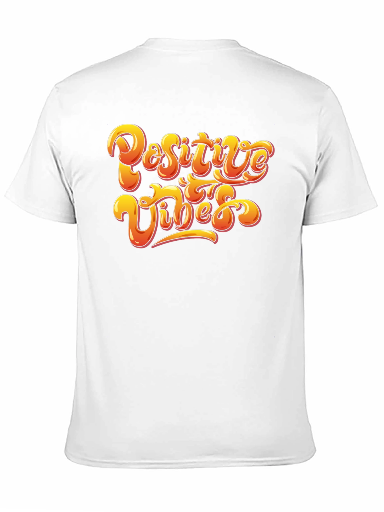 Positive Vibes Black Graphic Tee