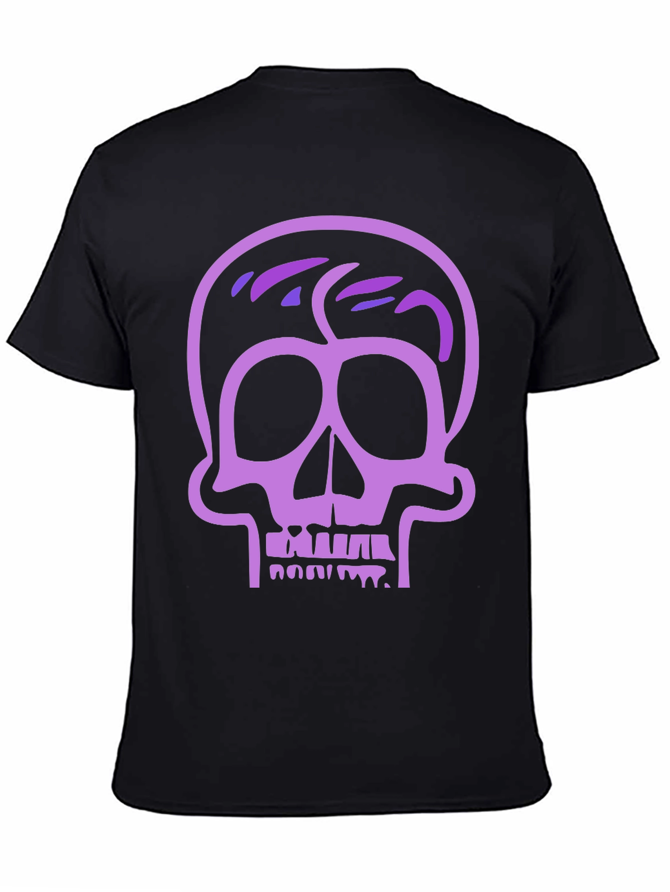 Skull Graphic Tee - Edgy Style