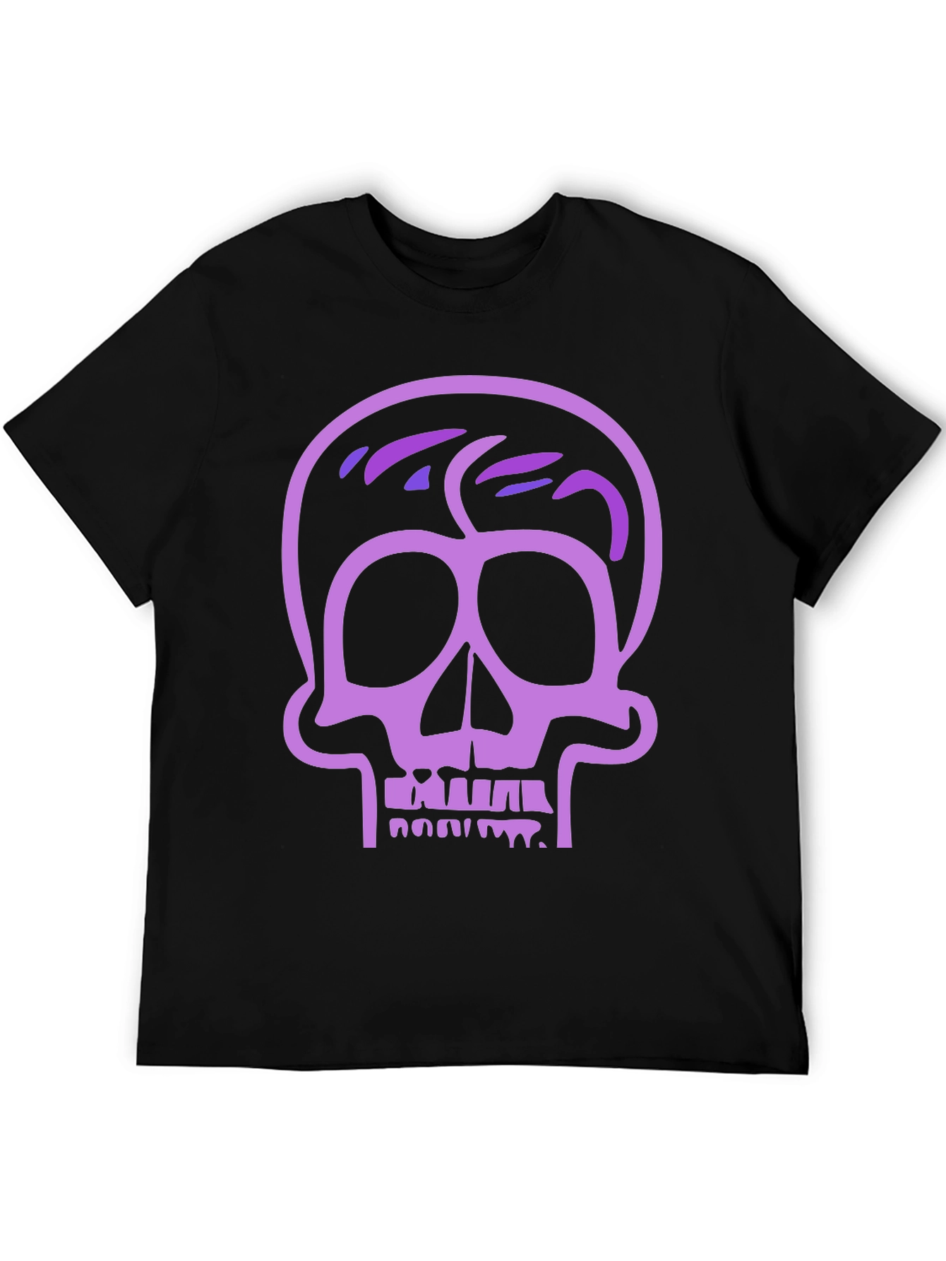 Skull Graphic Tee - Edgy Style