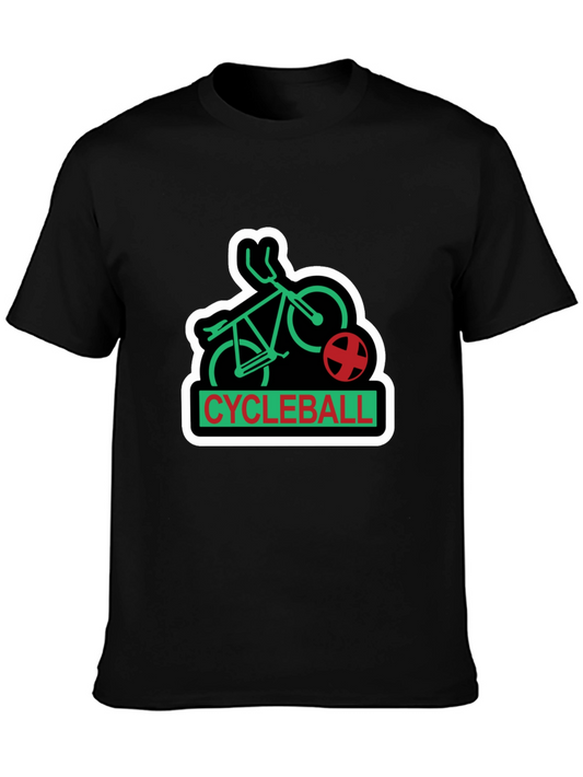 Cycleball Graphic T-Shirt - Novelty Tee