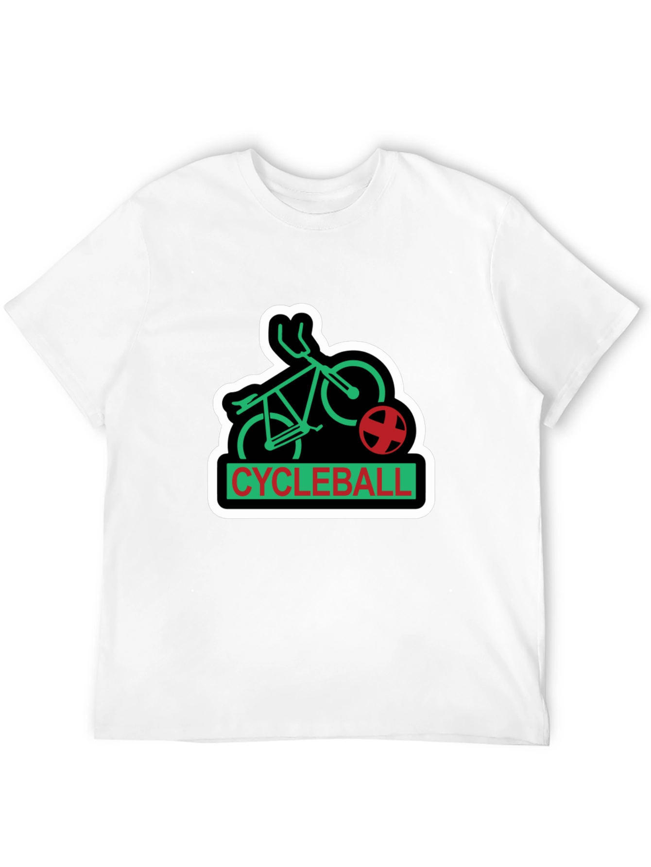 Cycleball Graphic T-Shirt - Novelty Tee