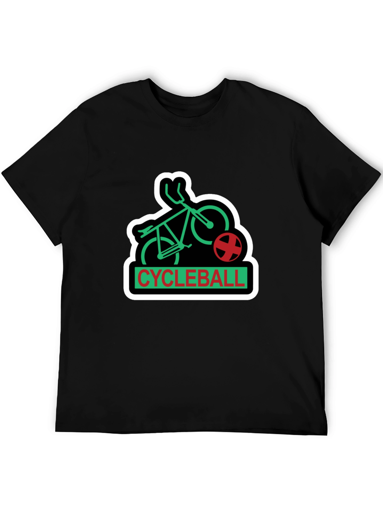 Cycleball Graphic T-Shirt - Novelty Tee