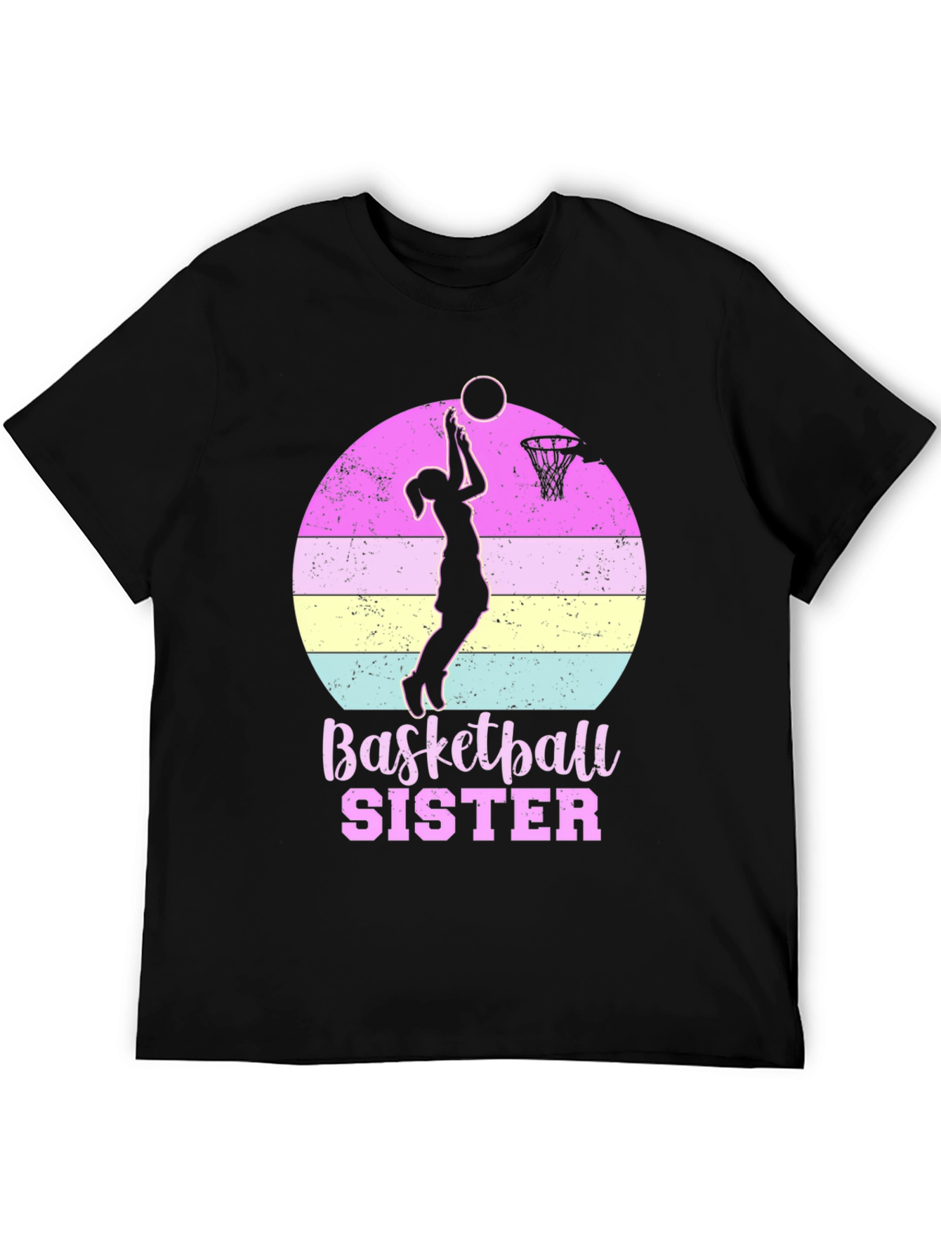 Basketball Sister Graphic T-Shirt