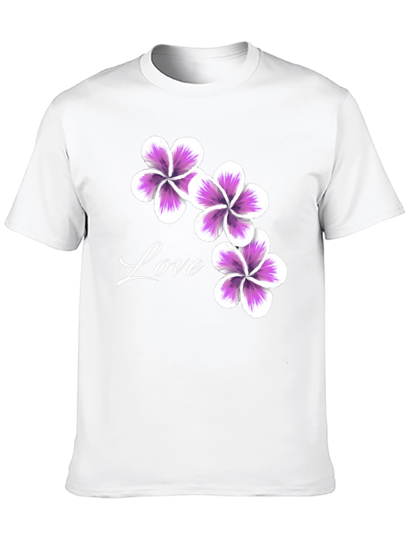 Floral Love T-Shirt - Casual Stylish Tee