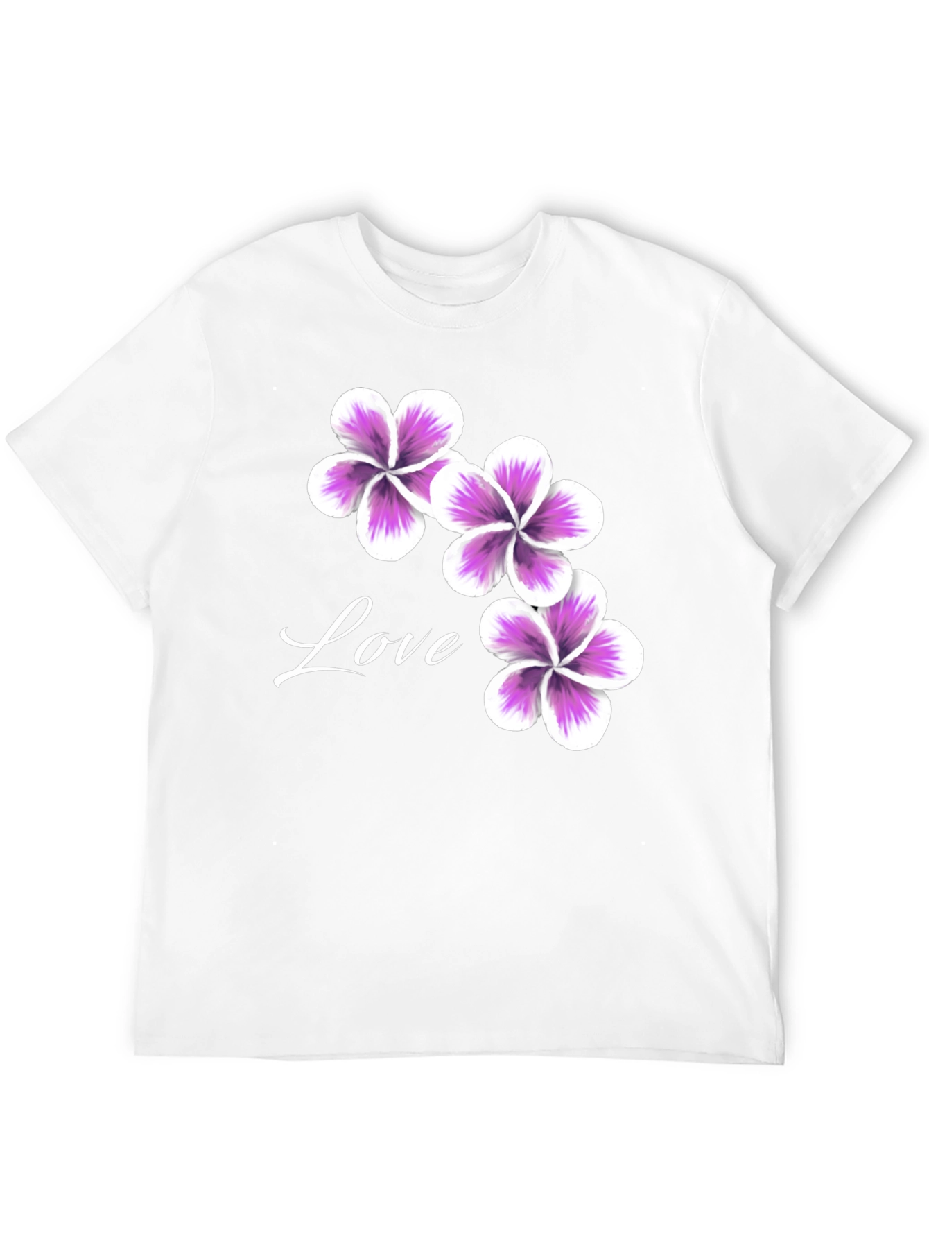 Floral Love T-Shirt - Casual Stylish Tee