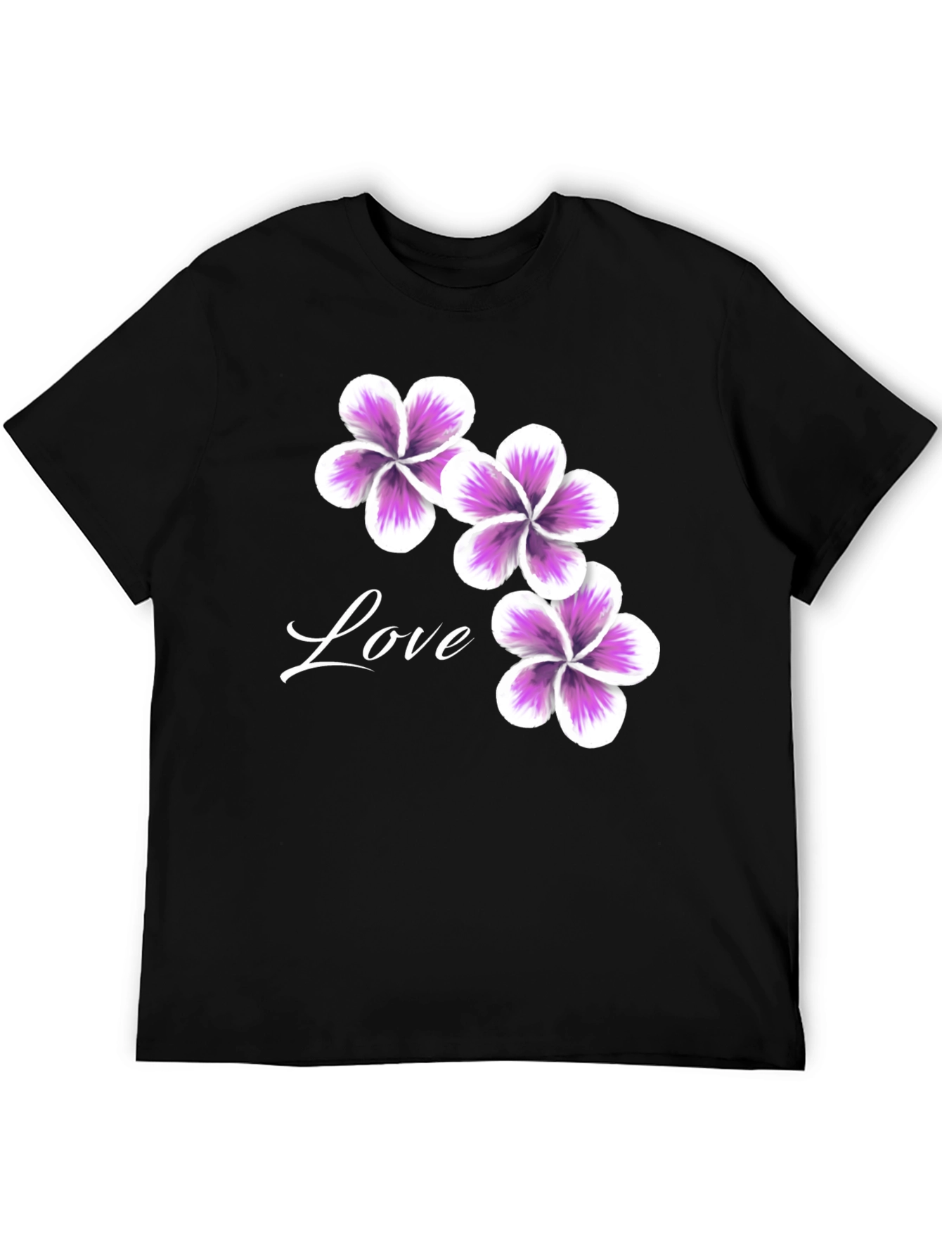 Floral Love T-Shirt - Casual Stylish Tee