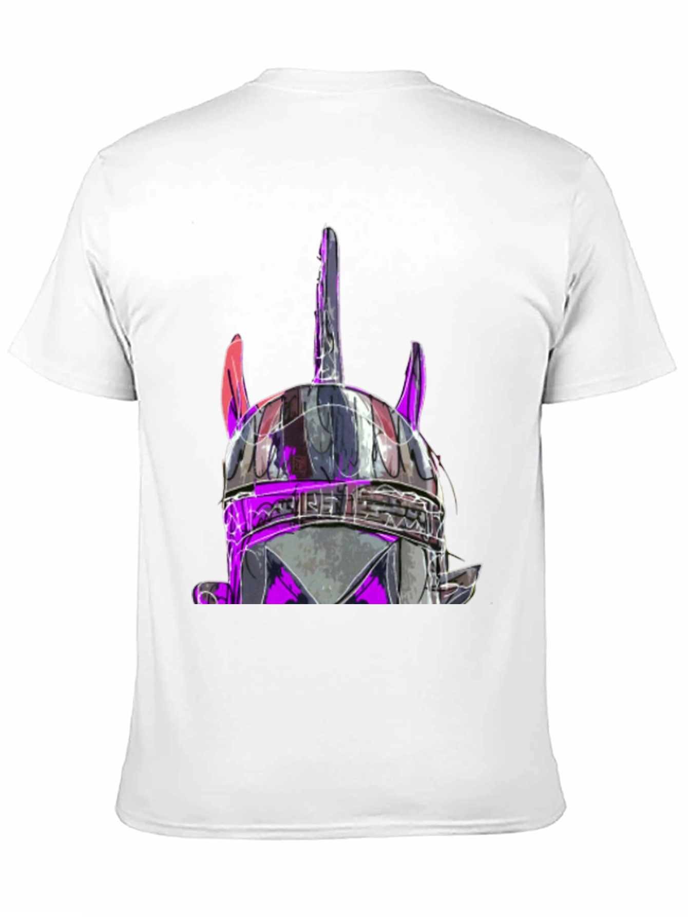 Viking Helmet Graphic Black T-Shirt