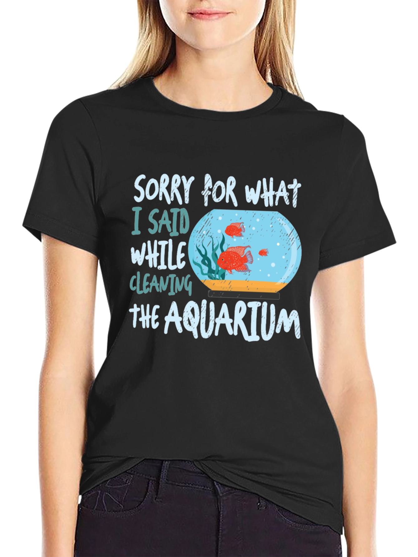 Funny Aquarium Cleaning T-Shirt