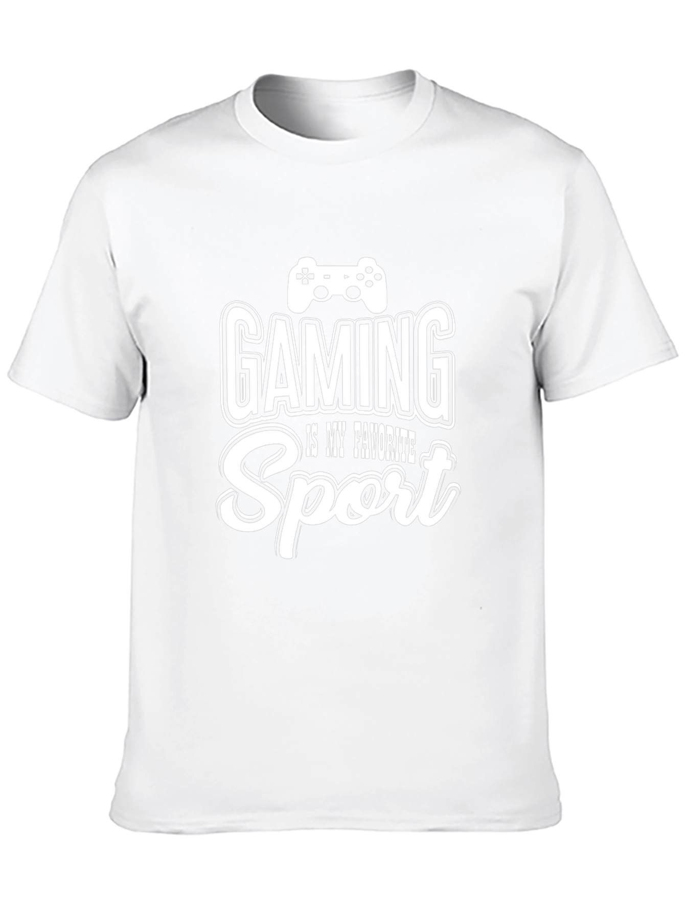Gaming is My Favorite Sport Black T-Shirt