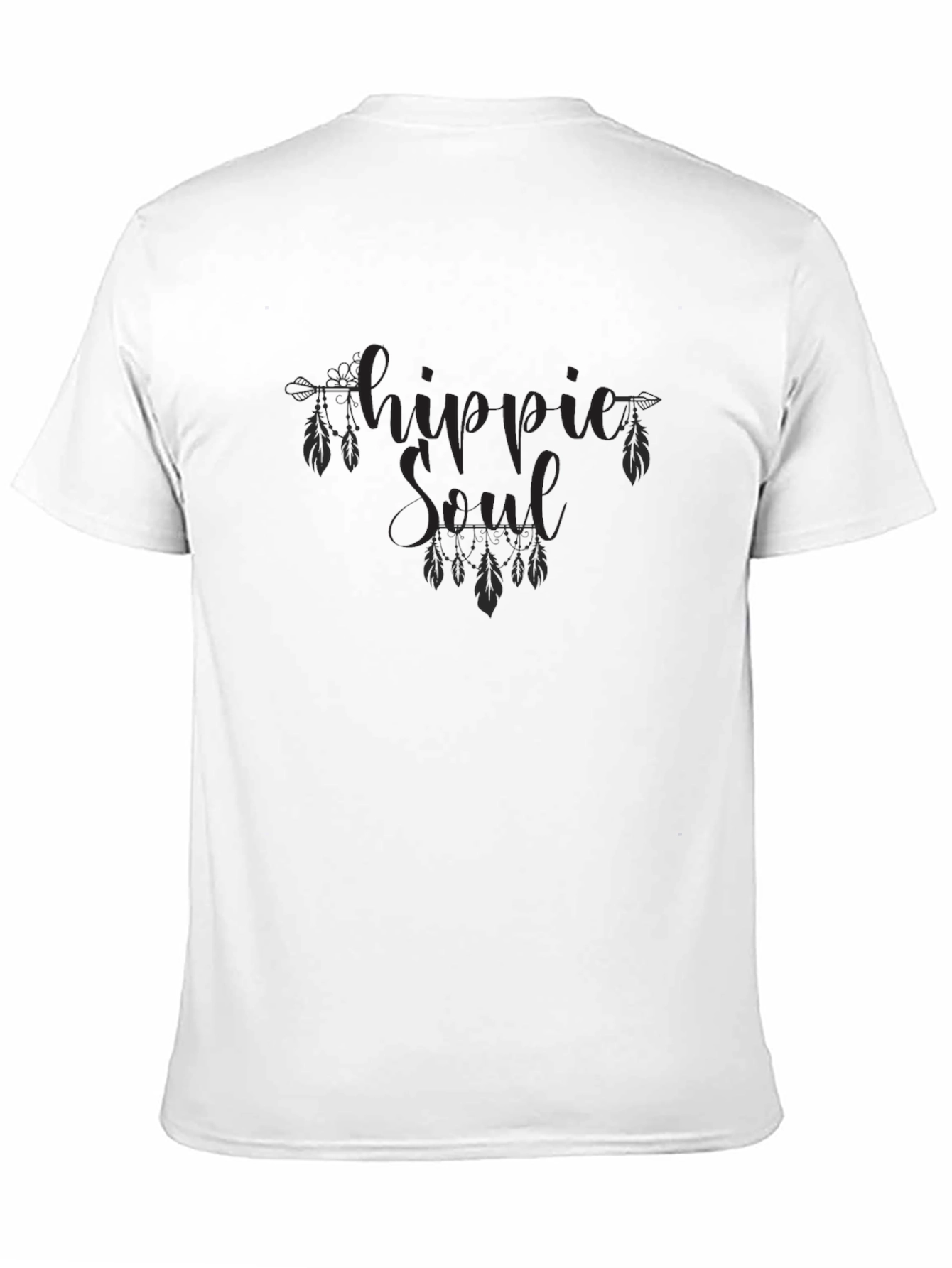 Hippie Soul Dreamcatcher Graphic Tee - Black