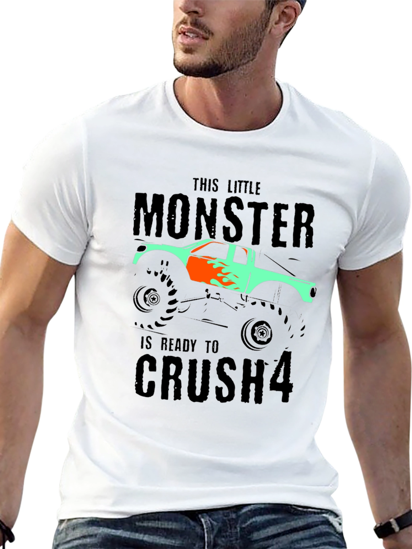 Monster Truck T-Shirt - Ready to Crush!