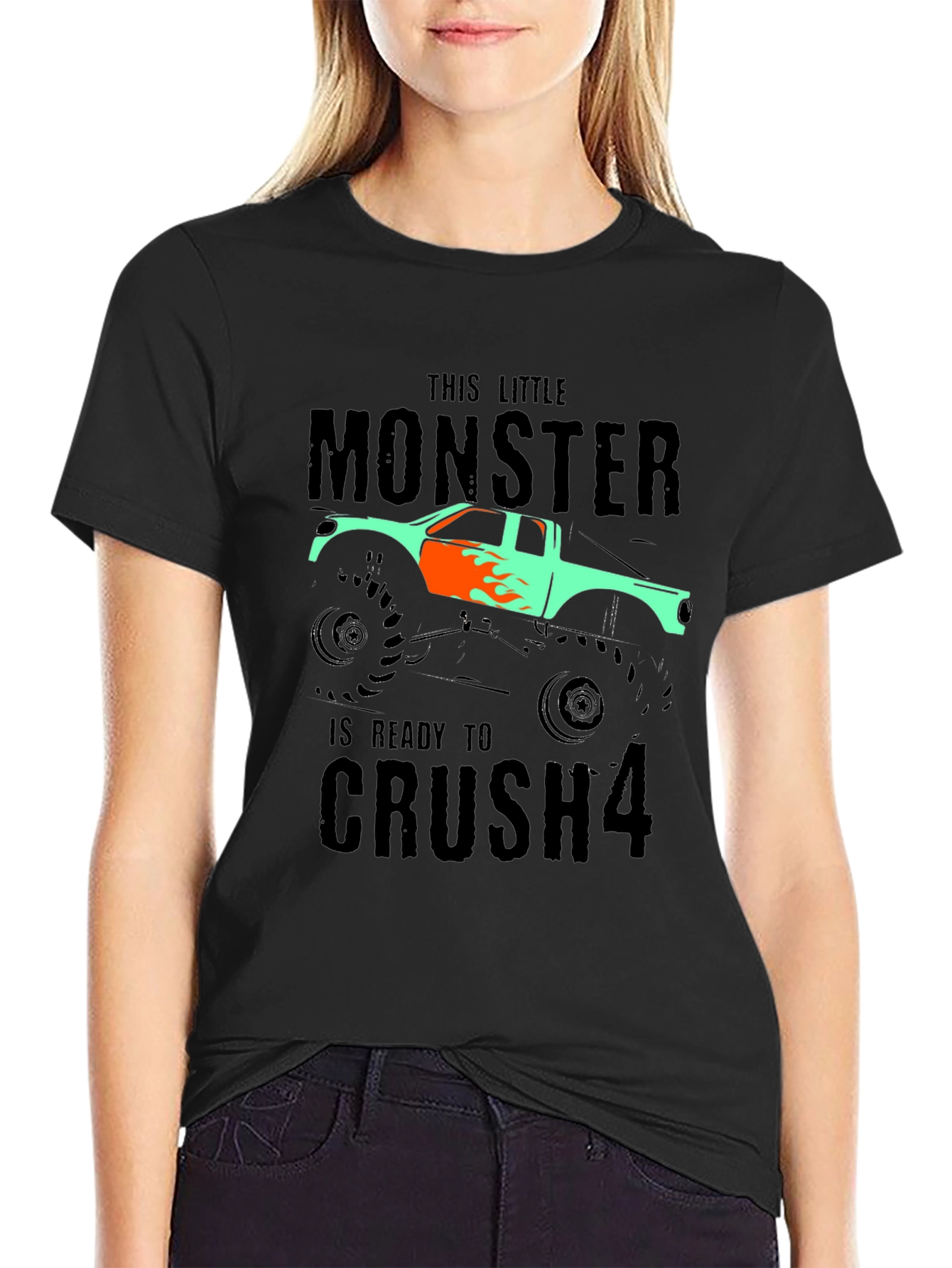 Monster Truck T-Shirt - Ready to Crush!