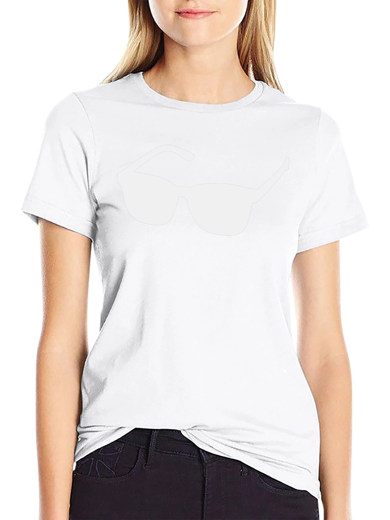 Sunglasses Graphic Black T-Shirt