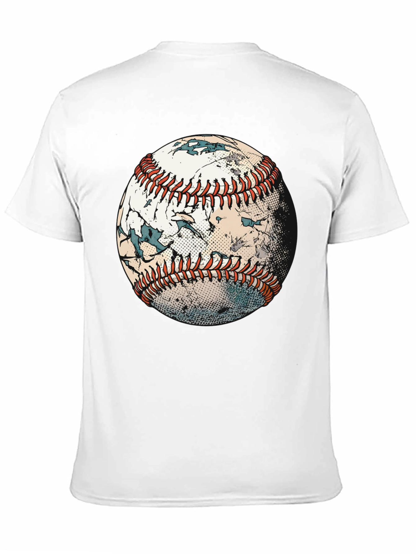 Baseball T-Shirt - Distressed Graphic Tee