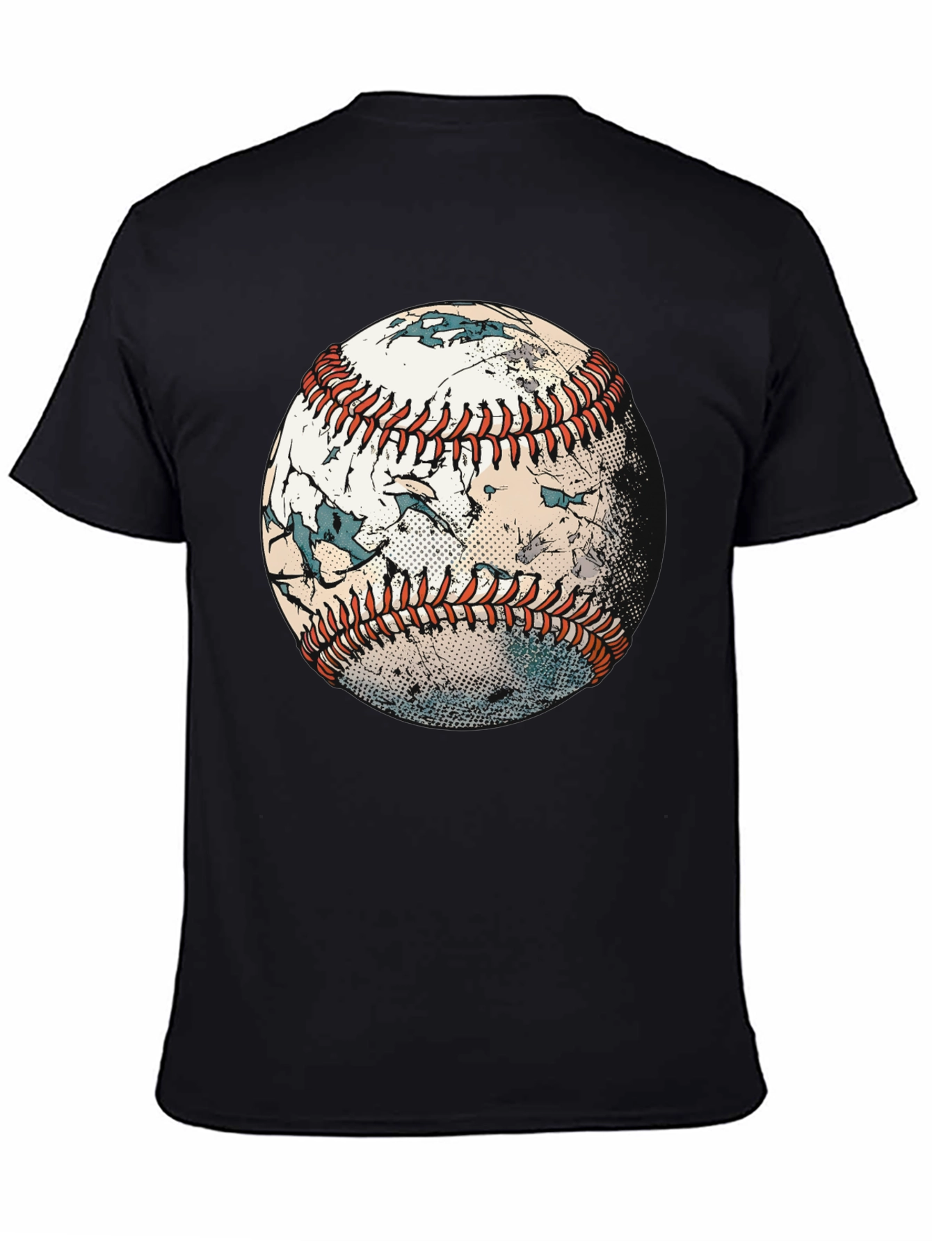 Baseball T-Shirt - Distressed Graphic Tee