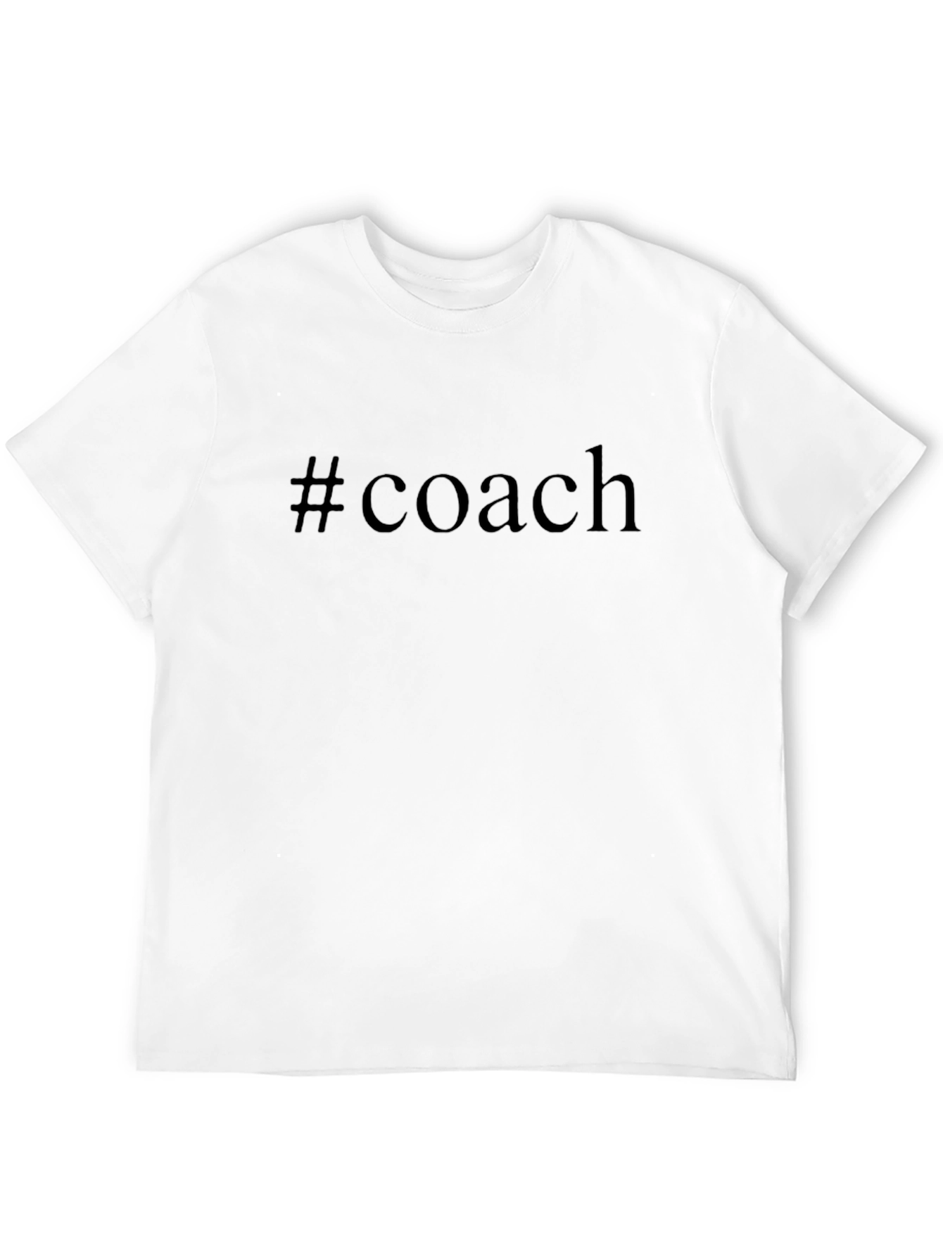 #coach Black Cotton Graphic Tee - Soft & Stylish