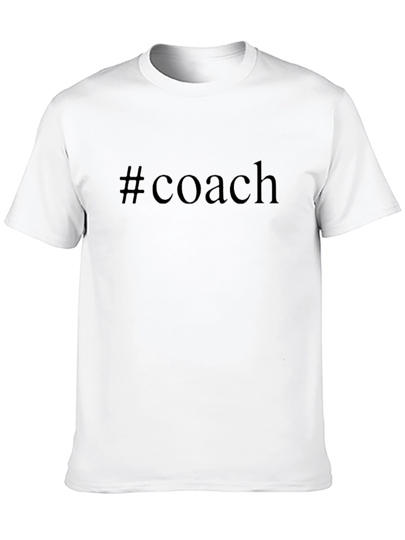 #coach Black Cotton Graphic Tee - Soft & Stylish