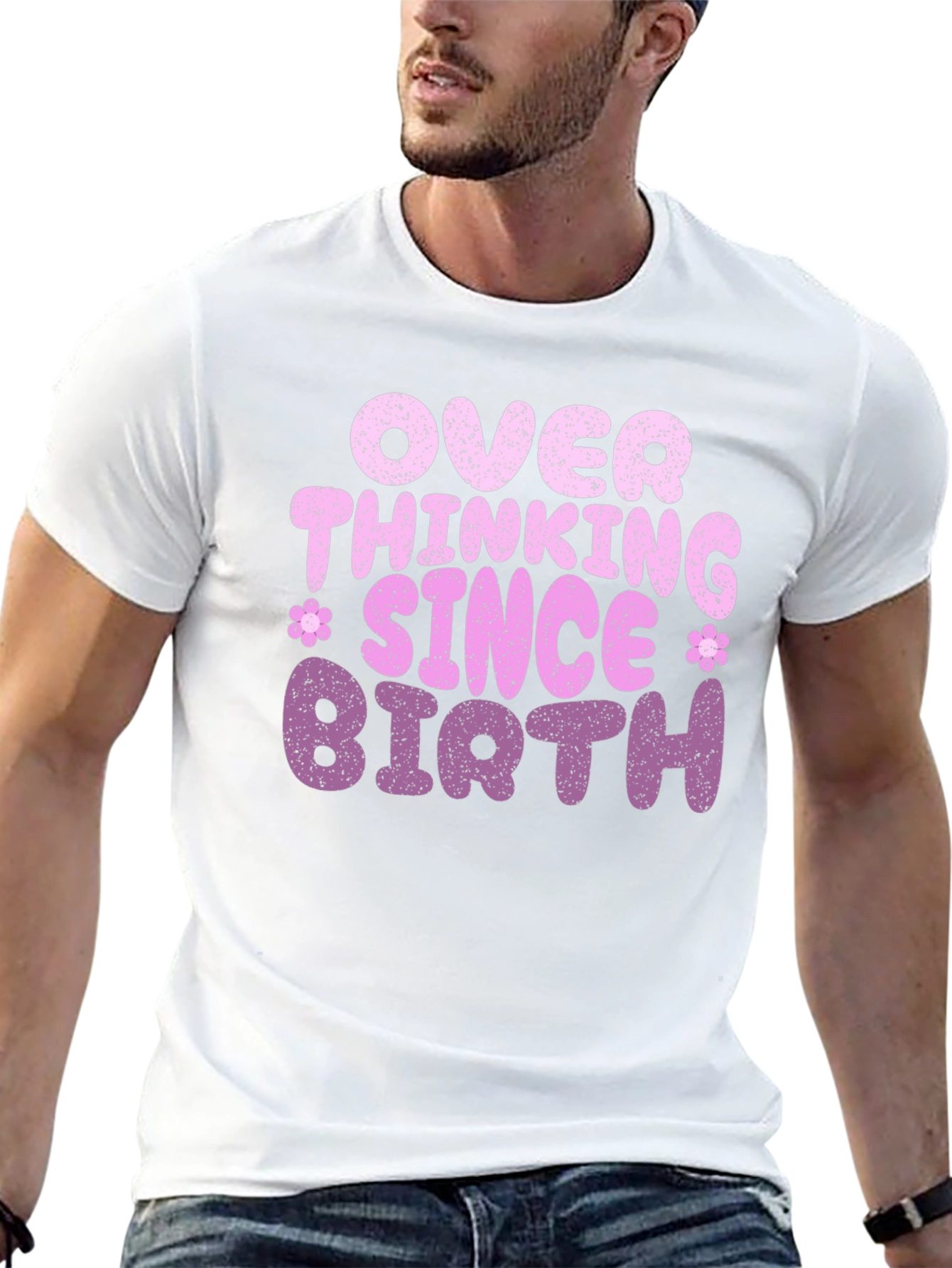 Overthinking Since Birth Graphic Tee