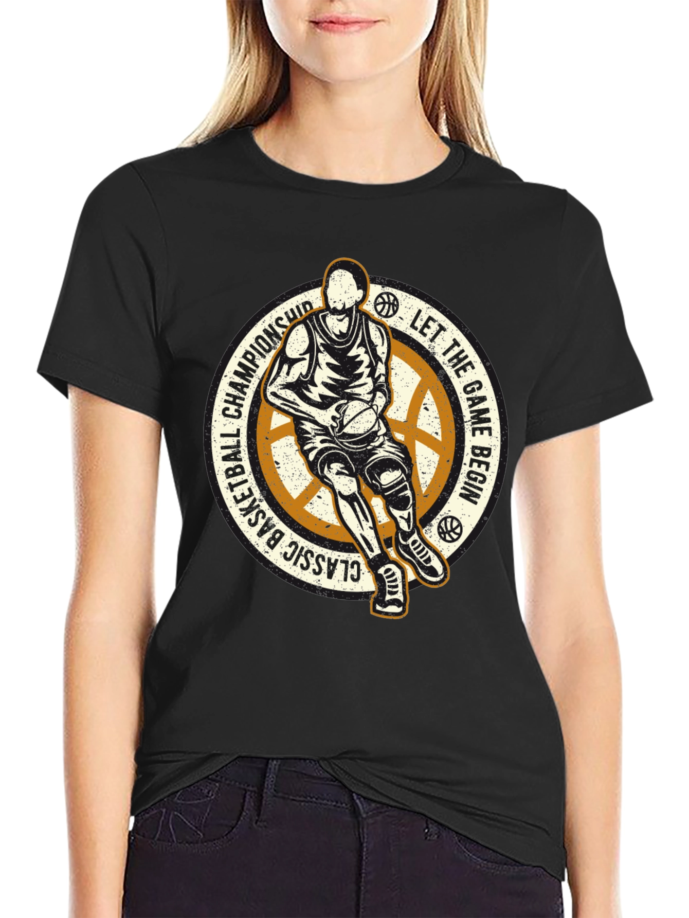 Classic Basketball Championship Graphic Tee