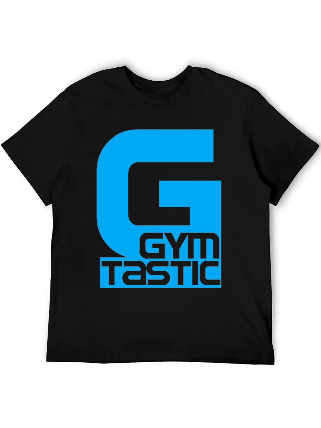 Gymtastic Black T-Shirt - Fitness Apparel