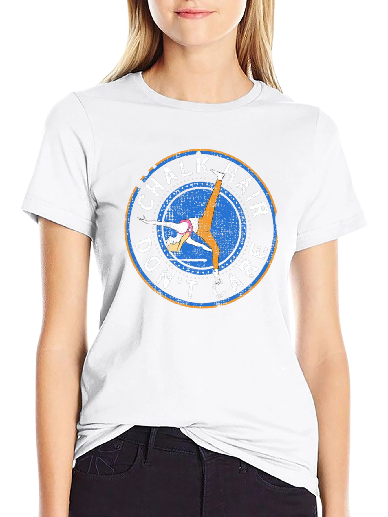 Chalk Hair Dont Care T-Shirt