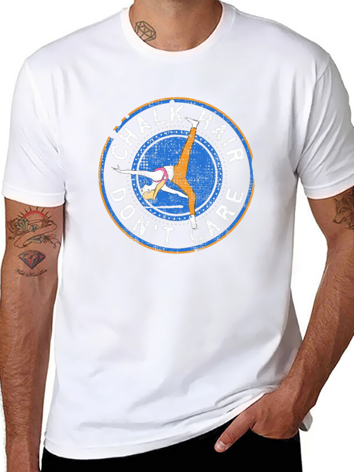 Chalk Hair Dont Care T-Shirt