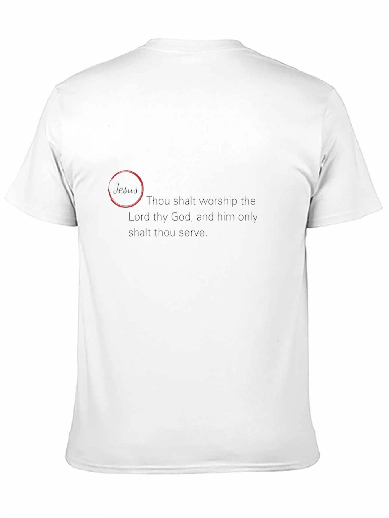 Worship God Black T-Shirt