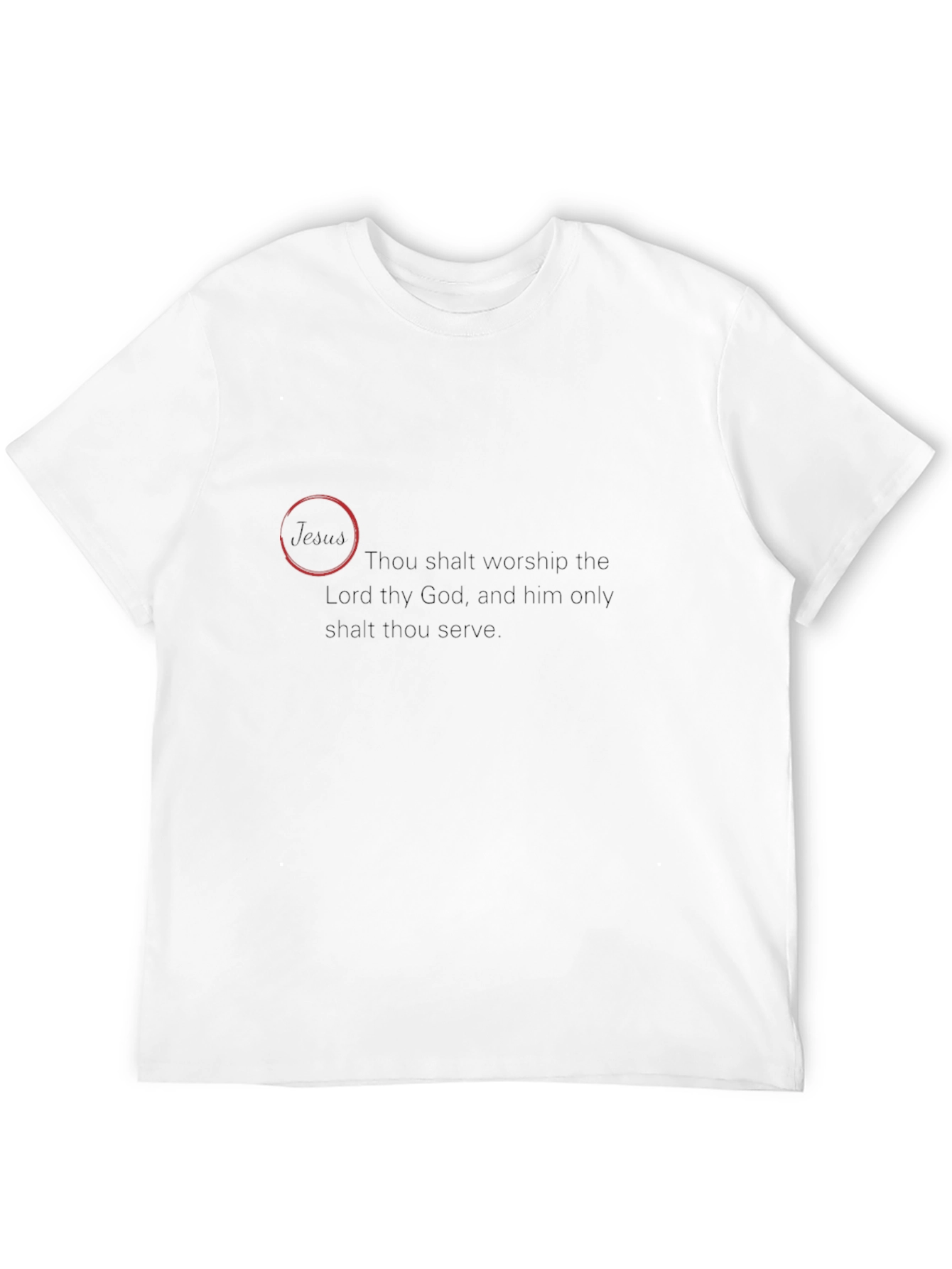 Worship God Black T-Shirt