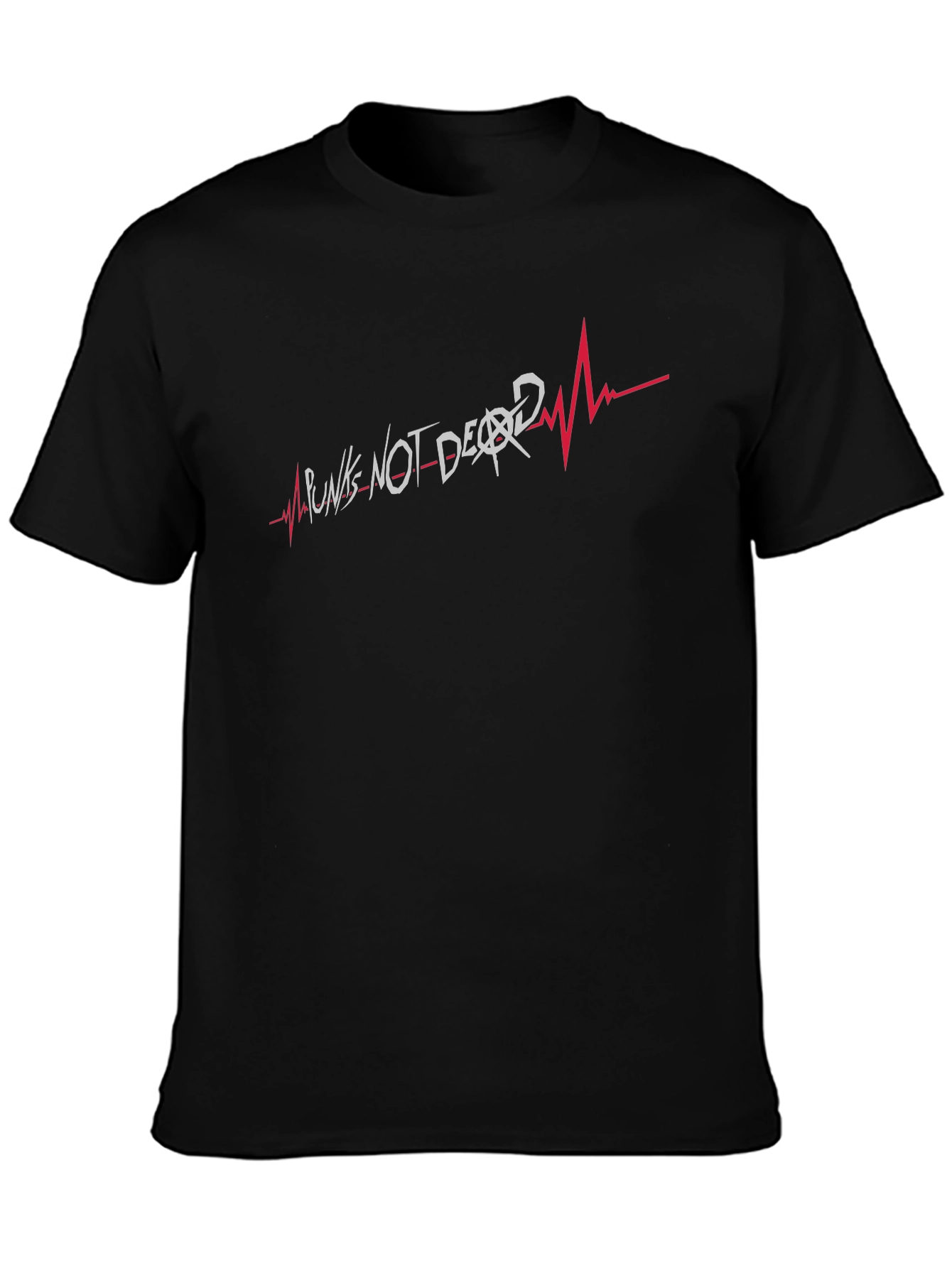 Punks Not Dead Graphic Tee - Edgy Streetwear T-Shirt
