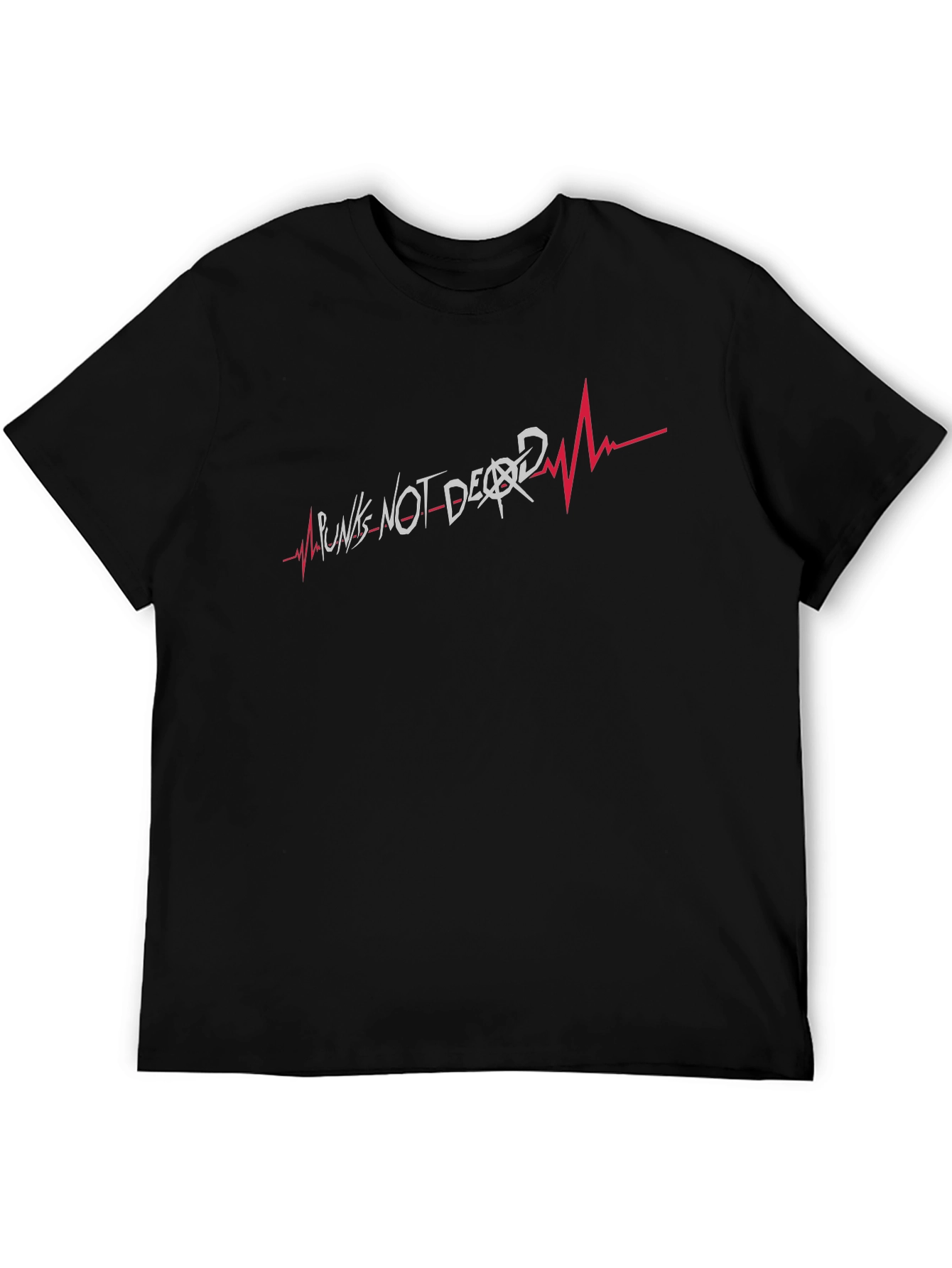 Punks Not Dead Graphic Tee - Edgy Streetwear T-Shirt