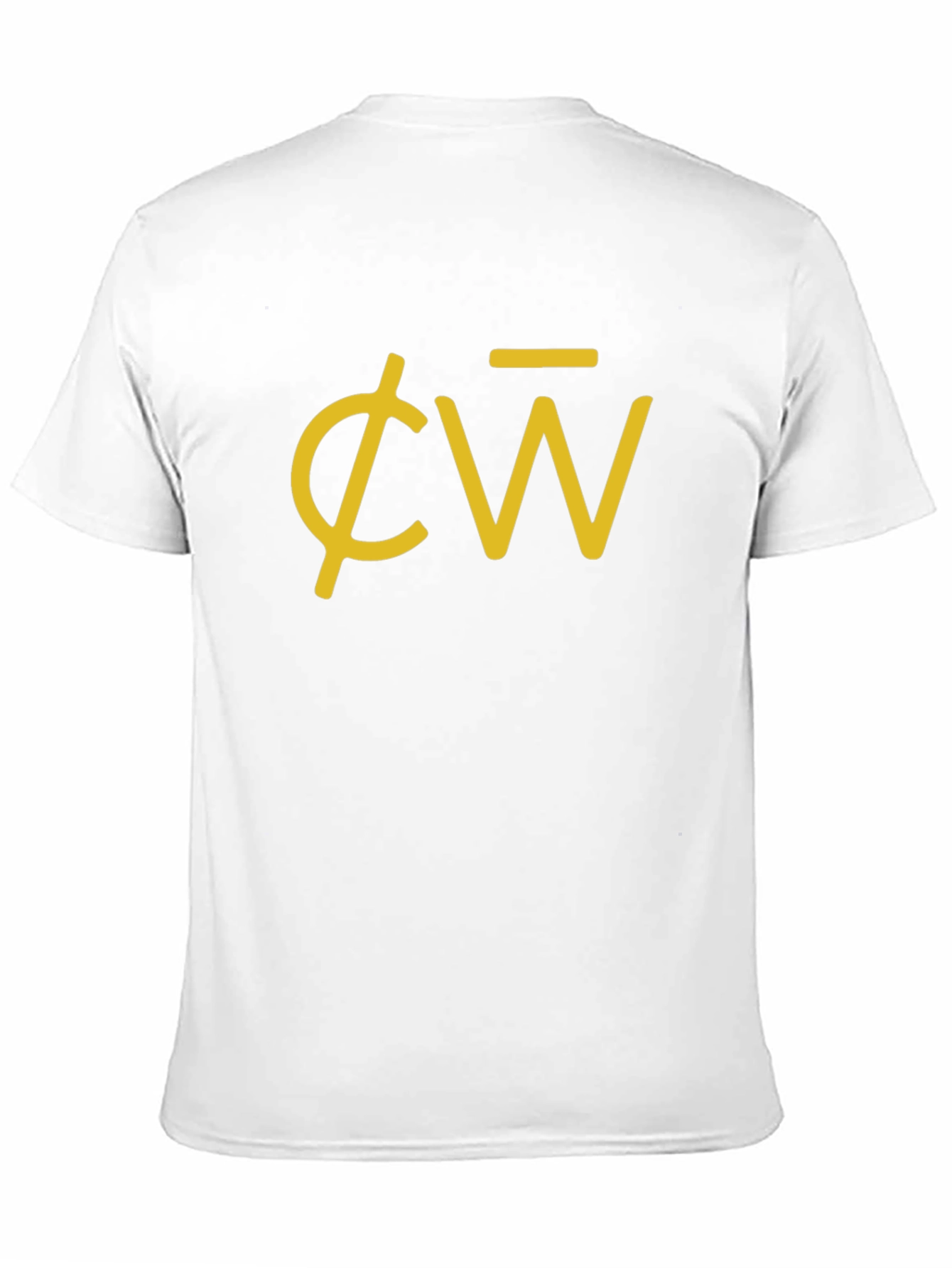 CW Logo T-Shirt - Black Cotton Blend