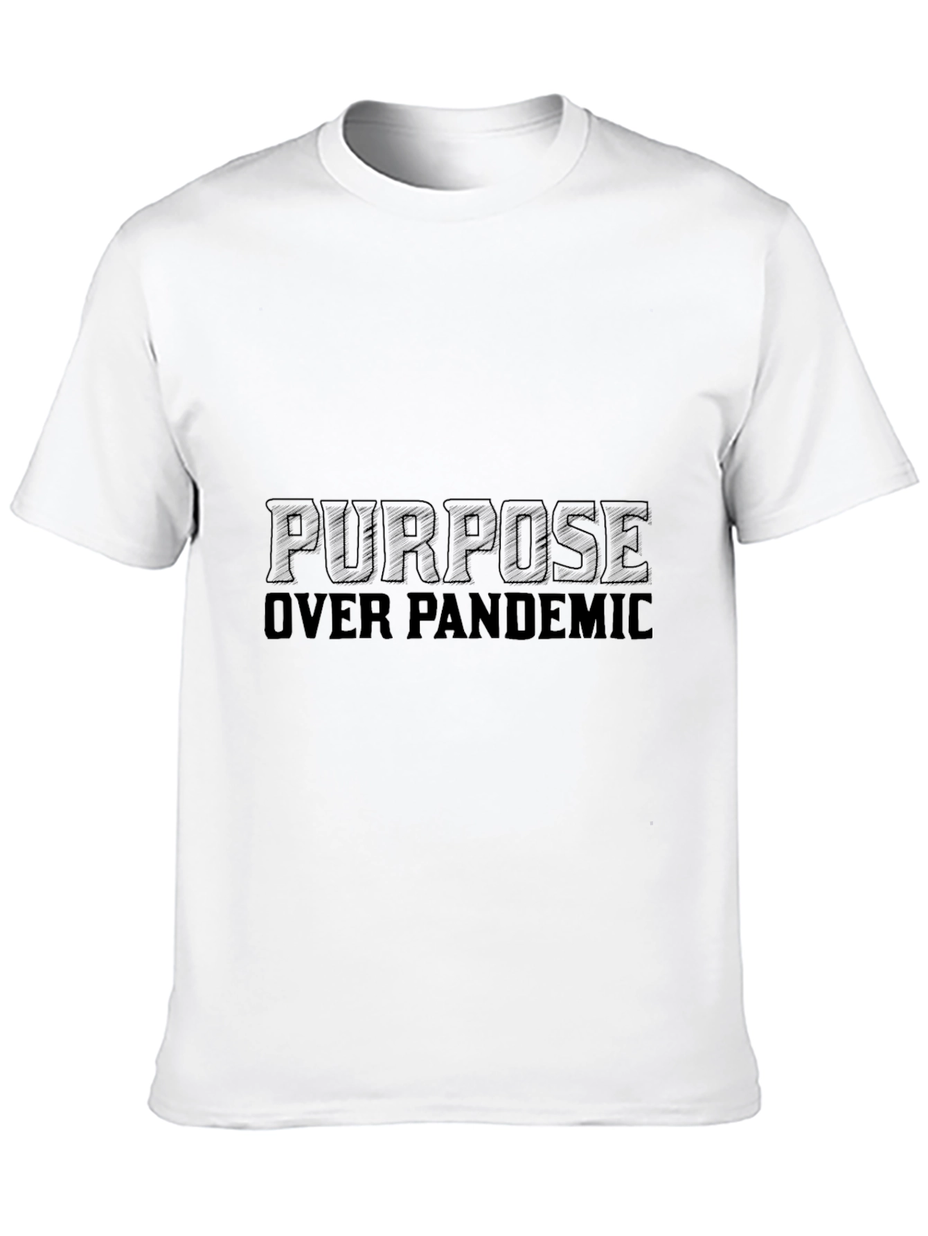 Purpose Over Pandemic Black T-Shirt