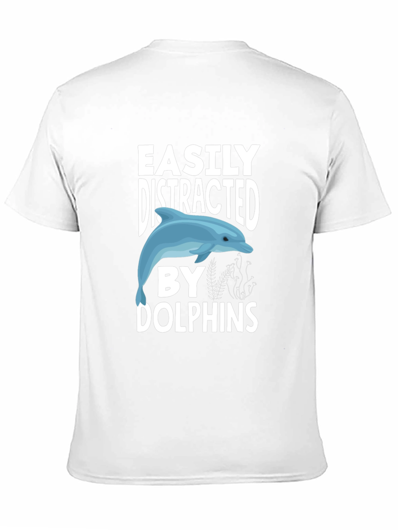 Easily Distracted by Dolphins Graphic Tee