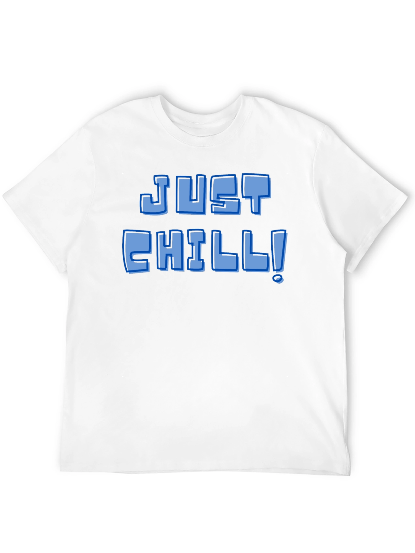 Just Chill! Graphic Tee - Black Short Sleeve
