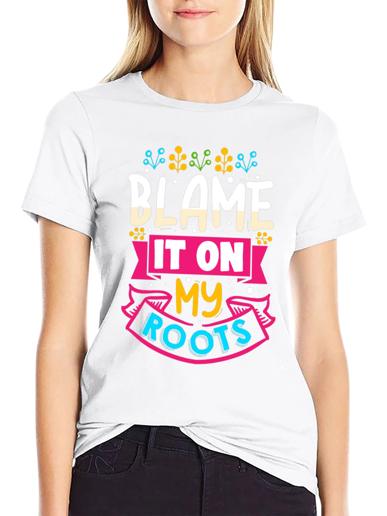 Blame it on My Roots Graphic Tee