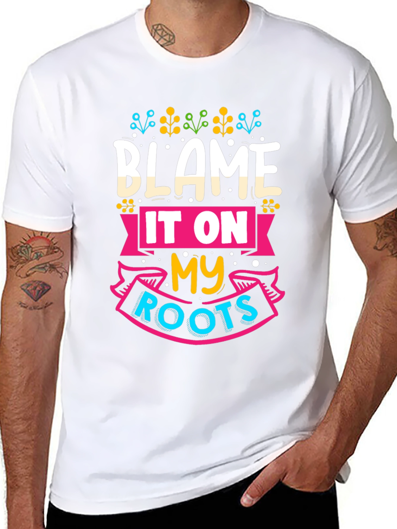 Blame it on My Roots Graphic Tee