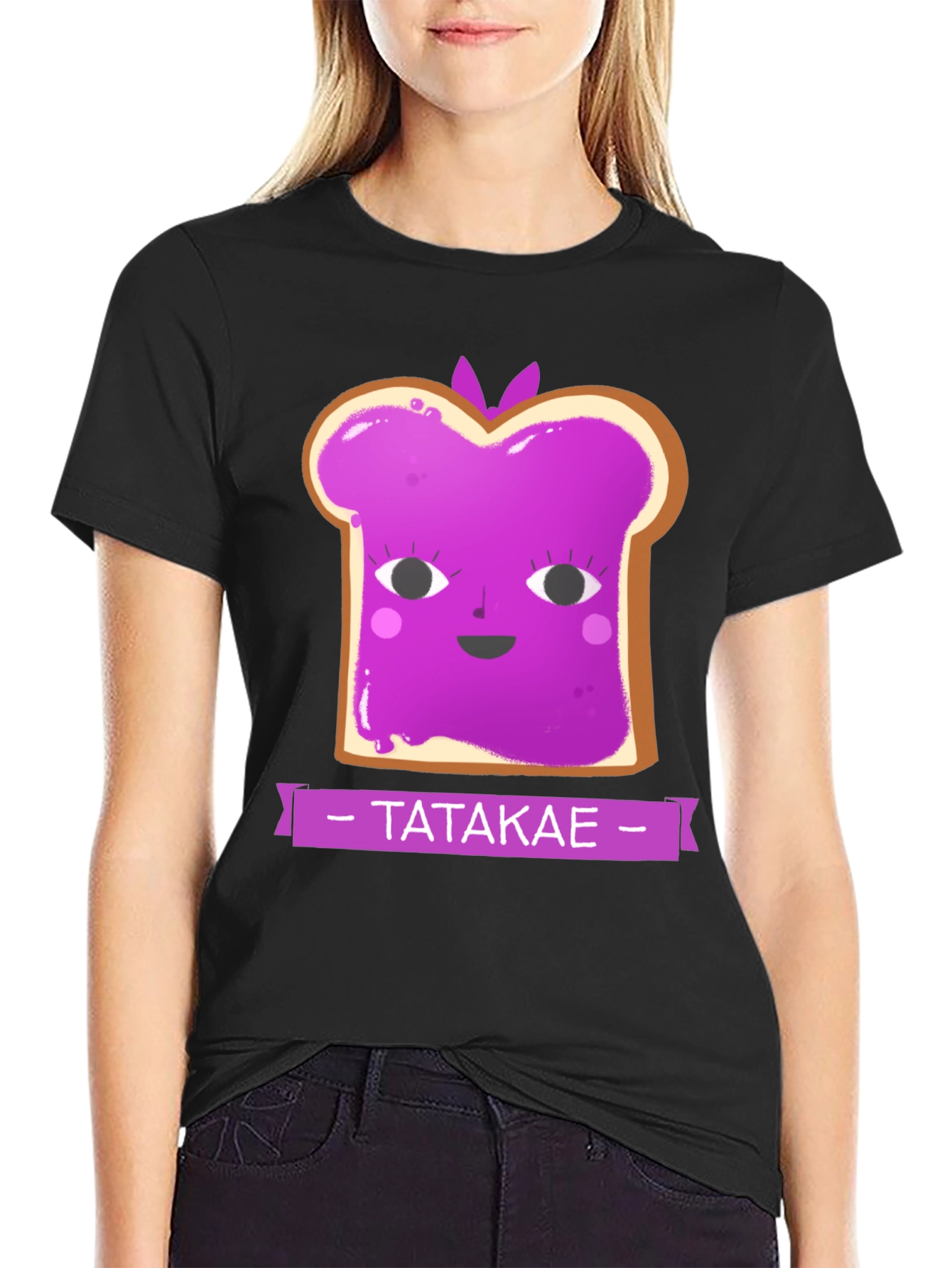 Cute Toast with Jelly T-Shirt - Tatakae!