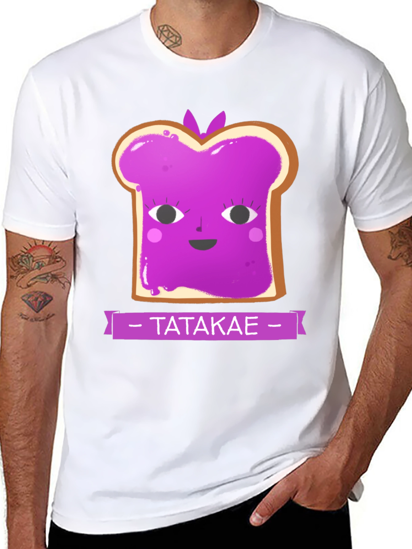 Cute Toast with Jelly T-Shirt - Tatakae!