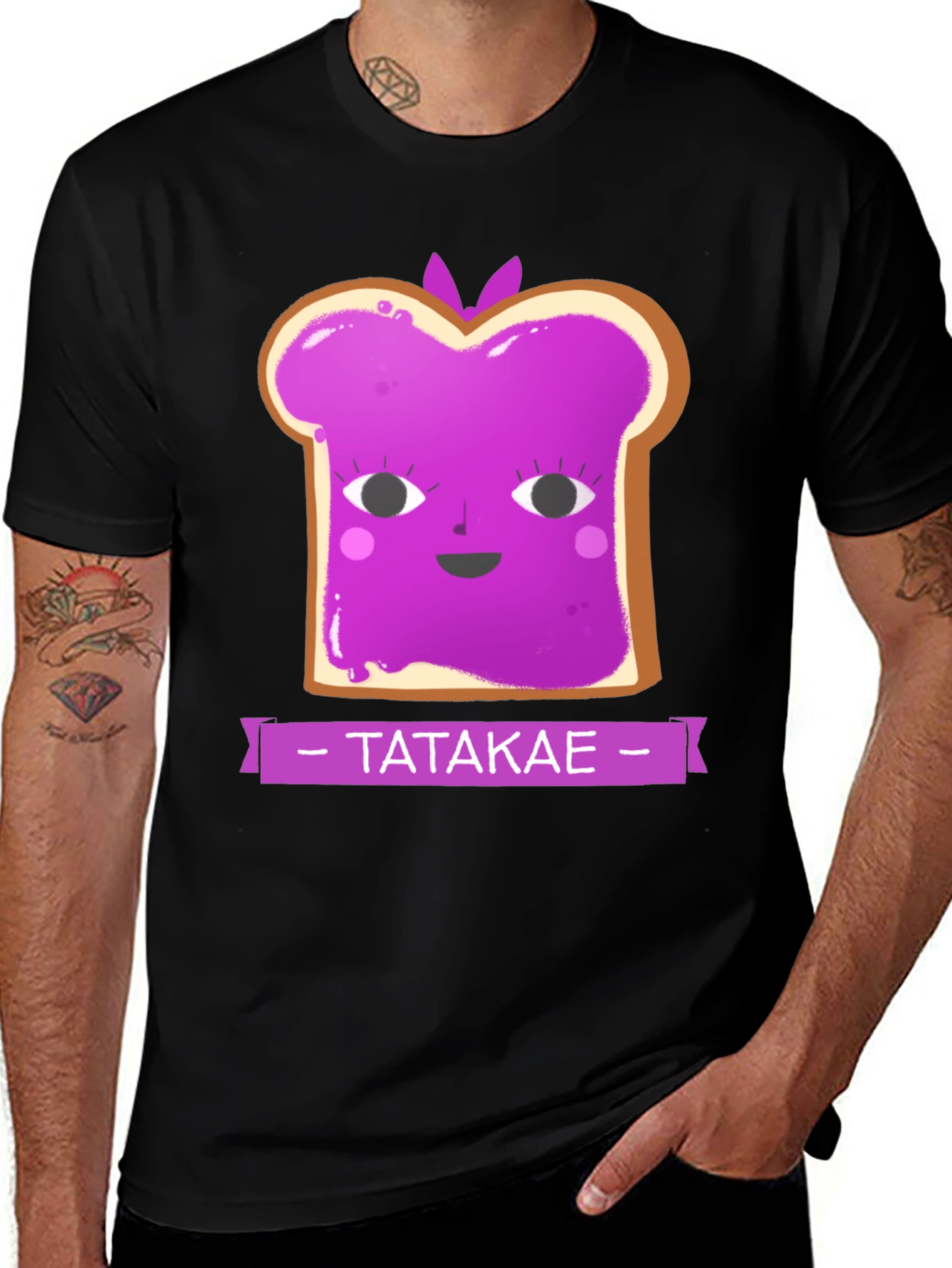 Cute Toast with Jelly T-Shirt - Tatakae!