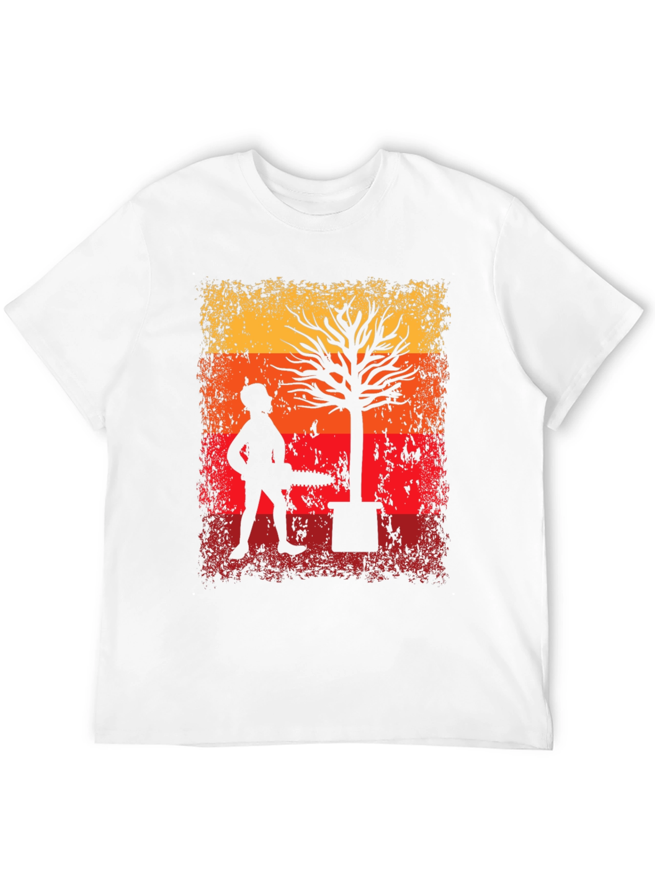 Arborist Silhouette Graphic T-Shirt