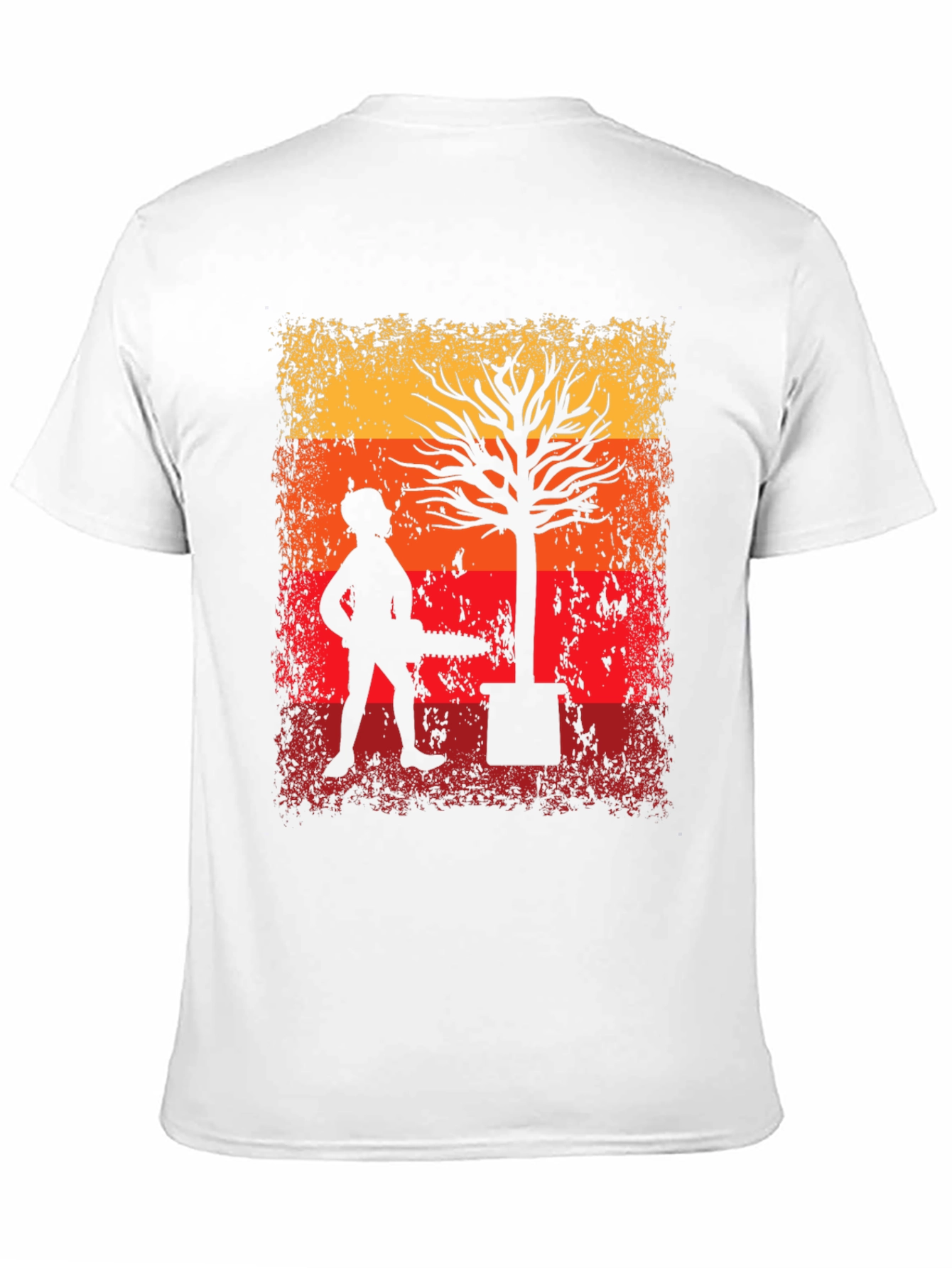 Arborist Silhouette Graphic T-Shirt